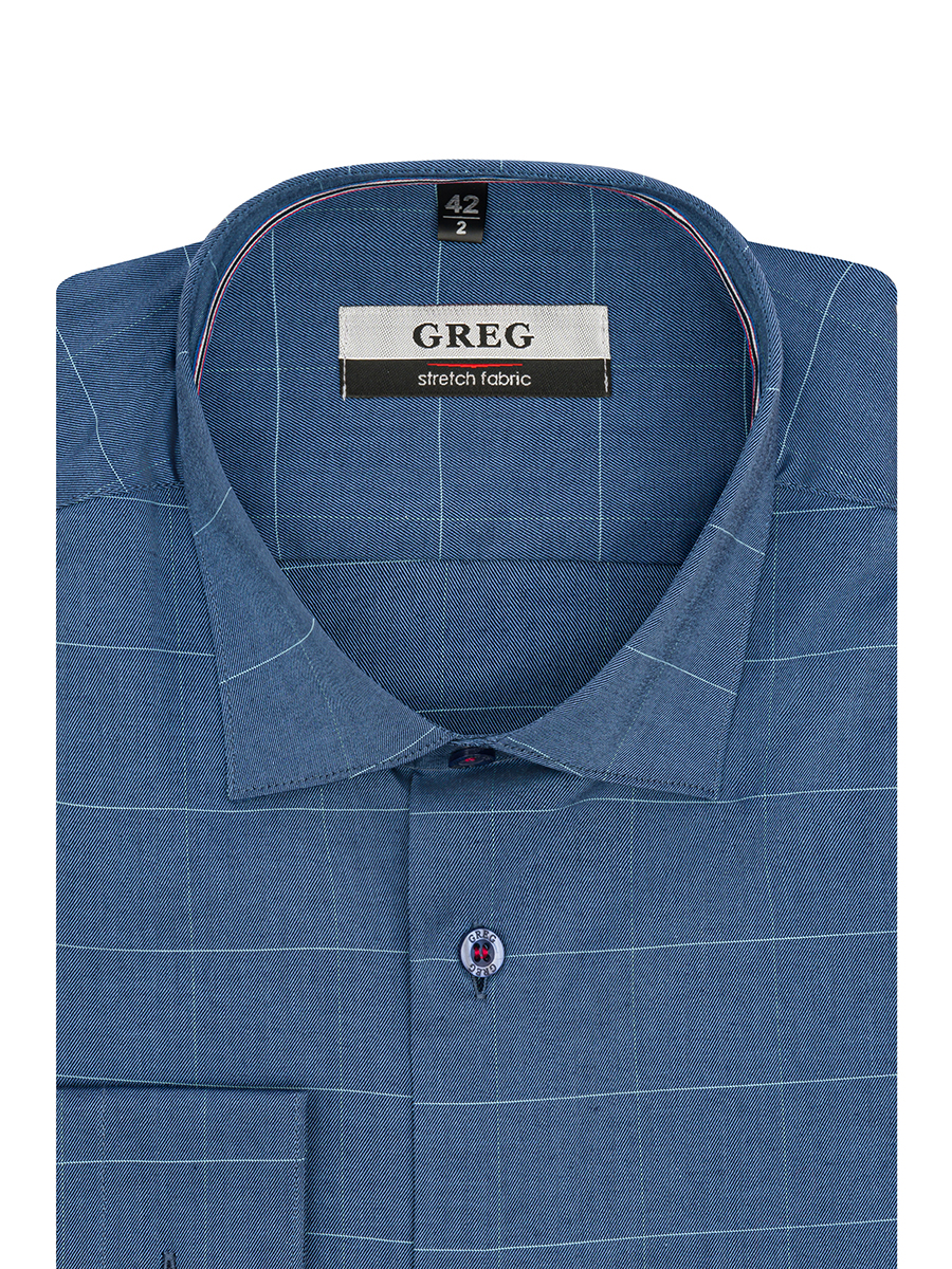 225/117/3502/Z/1p STRETCH Сорочка мужская длинный рукав