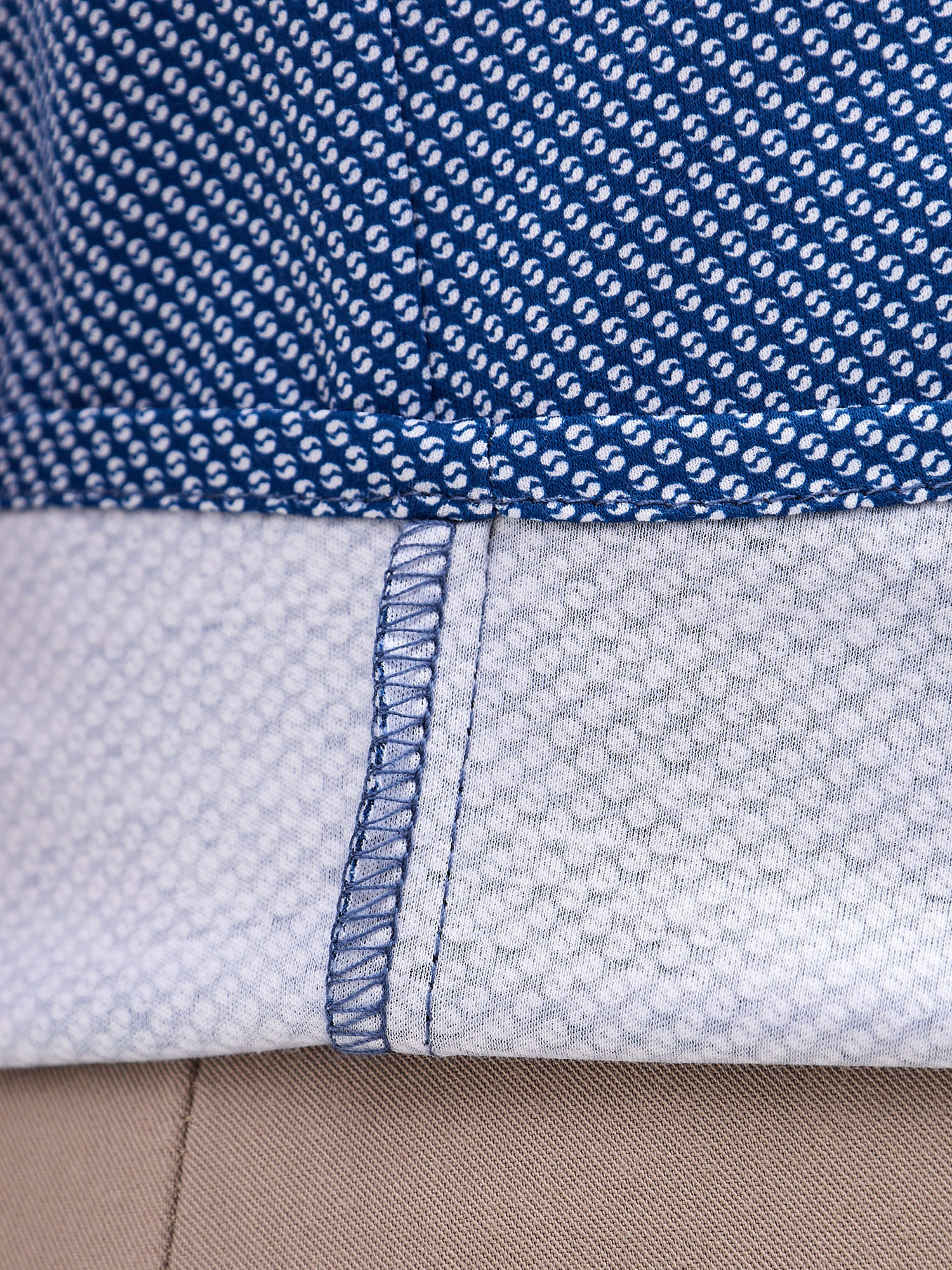 G143-TD1-LT4617 (синий) Рубашка мужская короткий рукав