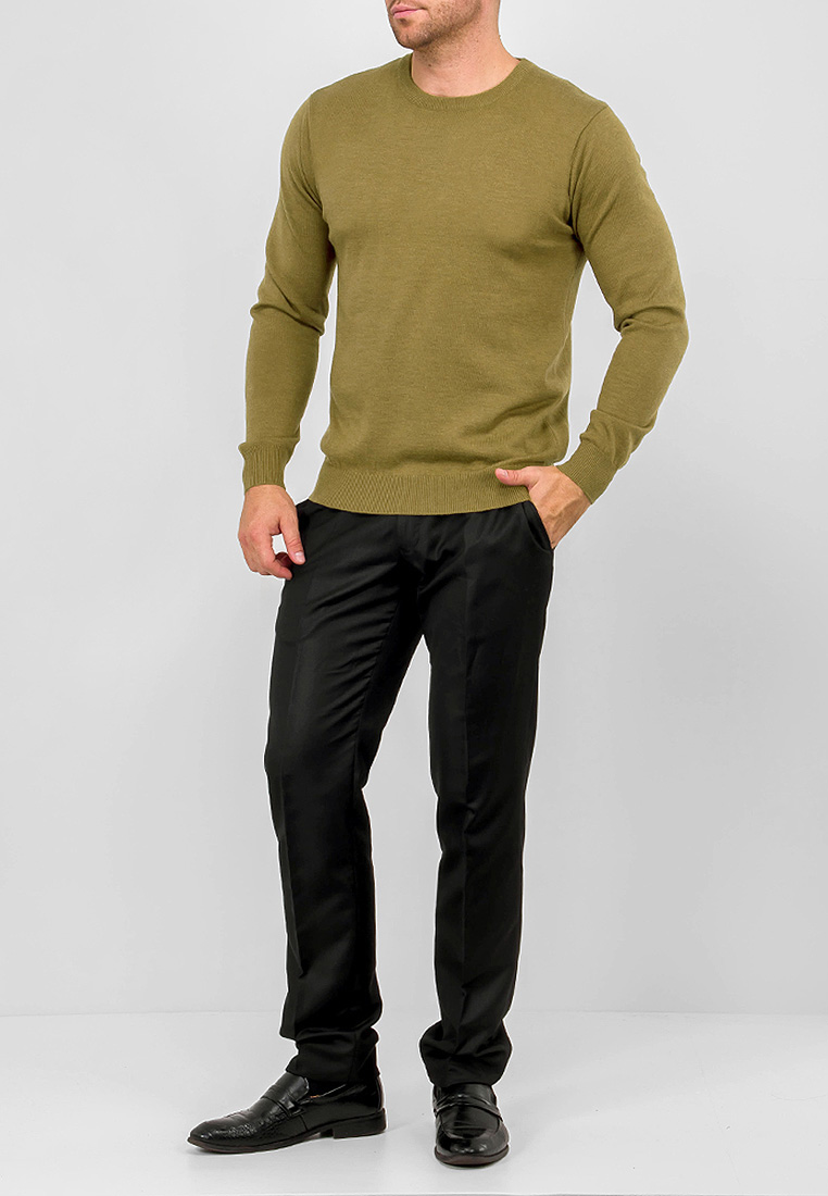 G121-05423 (горчичный) Джемпер мужской