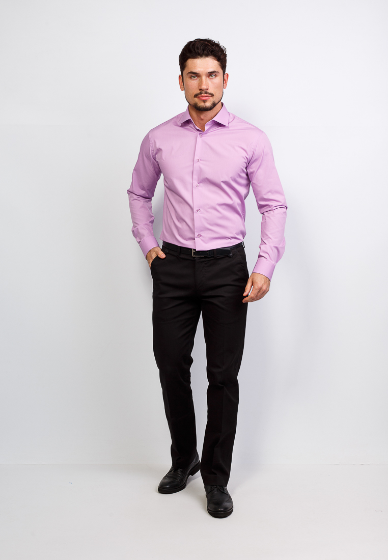 720/139/LDARK/Z Сорочка мужская длинный рукав