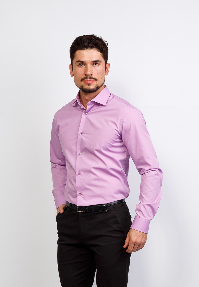 720/139/LDARK/Z Сорочка мужская длинный рукав