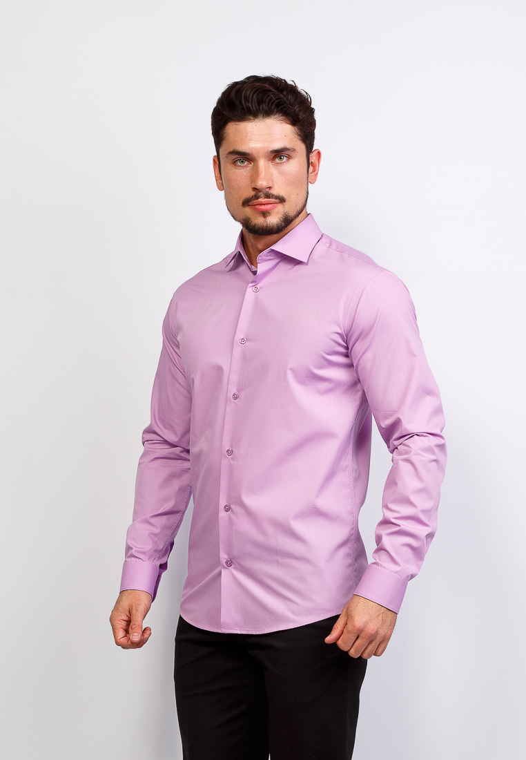 720/139/LDARK/Z Сорочка мужская длинный рукав