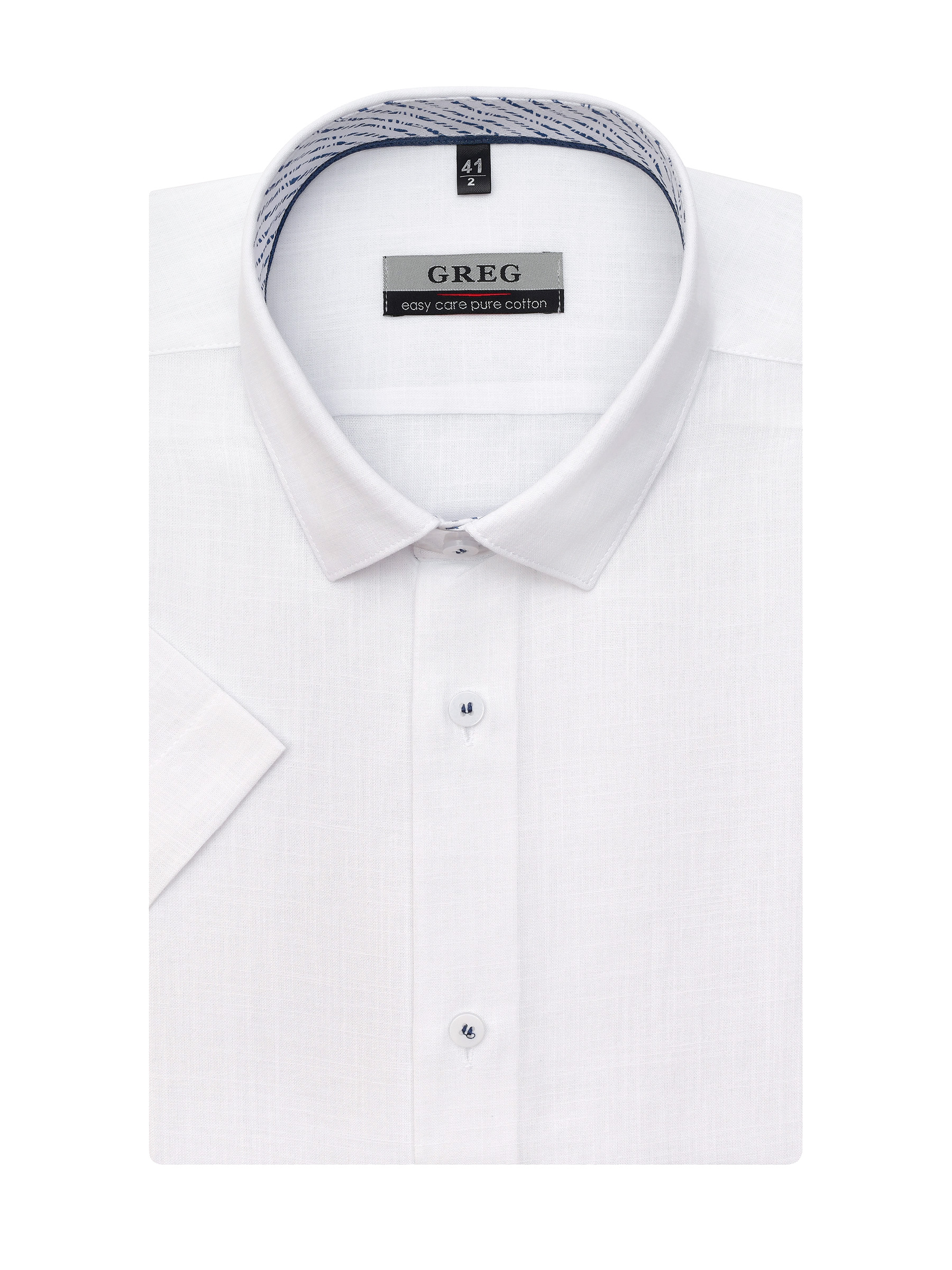 100/201/FLAM/Z/3p Сорочка мужская короткий рукав