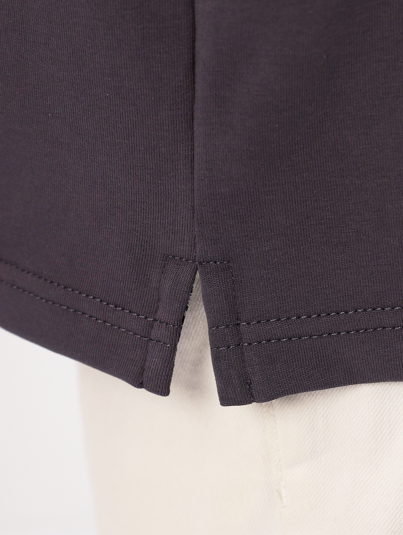 G144-KO1246T-SAS5095 (серый) Джемпер мужской с воротником поло короткий рукав