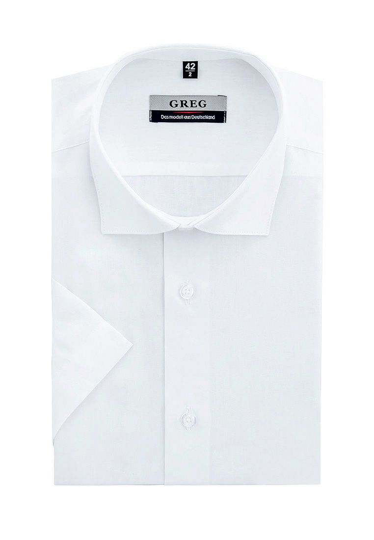 100/109/WHITE/ZV_V Сорочка мужская короткий рукав