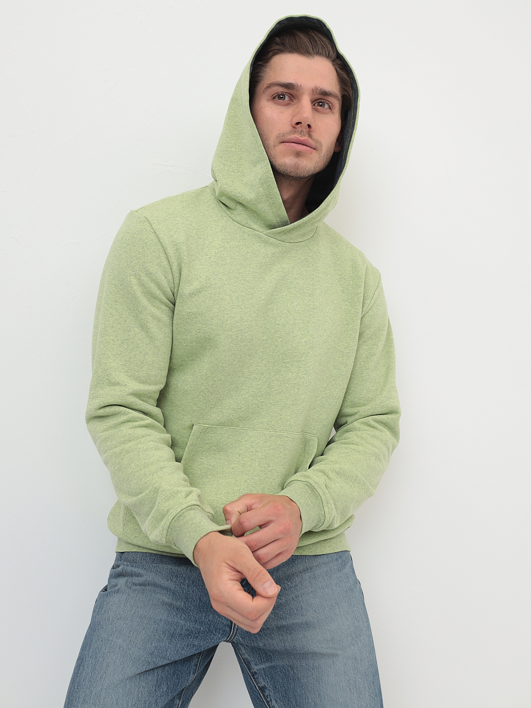 G171-RM-8001 1*1(лайм м) Худи мужское