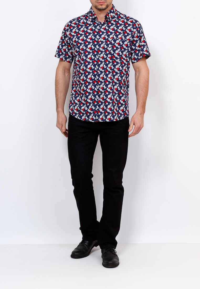 c213/05/12864/Z/C/1 Сорочка мужская короткий рукав