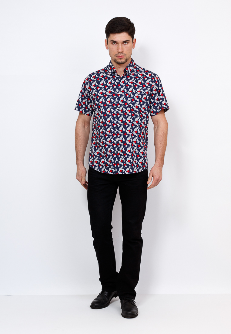 c213/05/12864/Z/C/1 Сорочка мужская короткий рукав