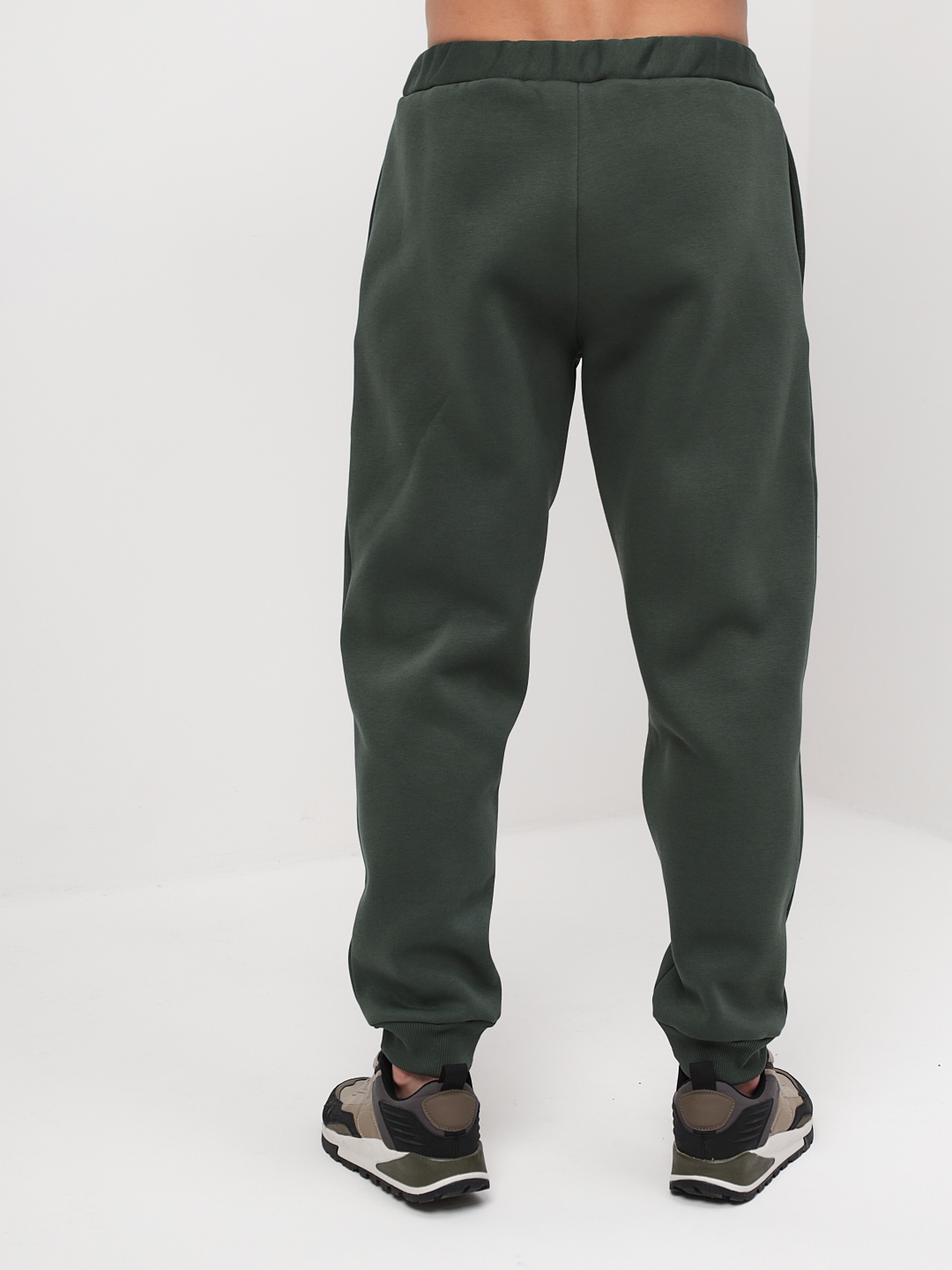 G-TRK-002K-OZ03B-бутылочный Брюки мужские трикотажные