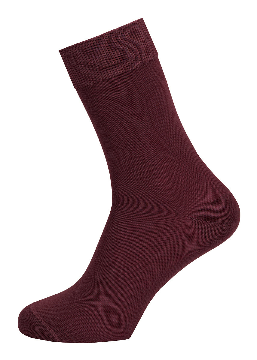 G-6/06 бордовый Носки мужские (в упаковке 5 пар)