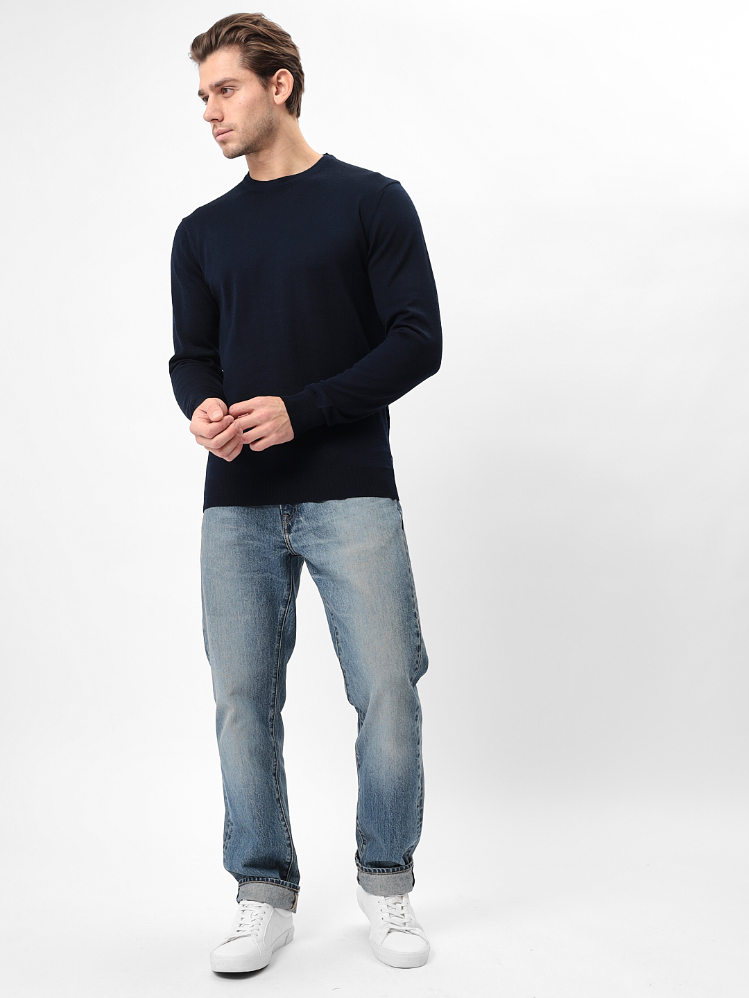 G121-AN231909А (т.синий) Джемпер мужской