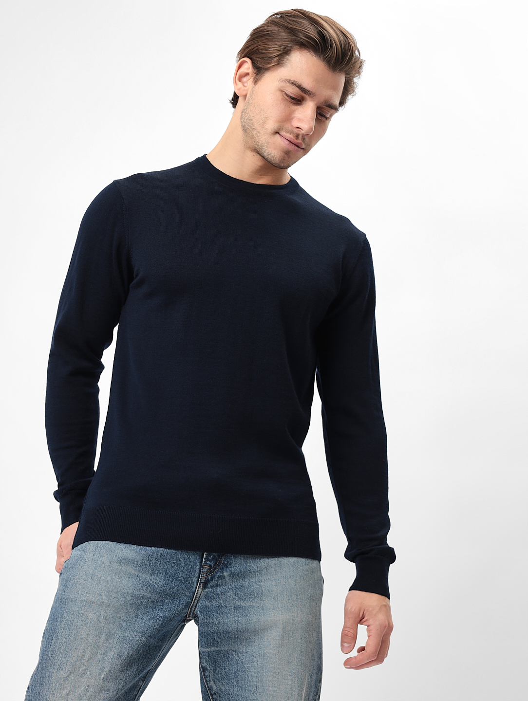 G121-AN231909А (т.синий) Джемпер мужской