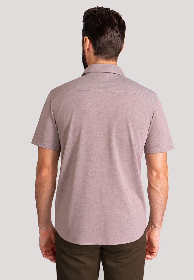 G143-RH03-29 (т.бежевый) Батник мужской трикотажный короткий рукав