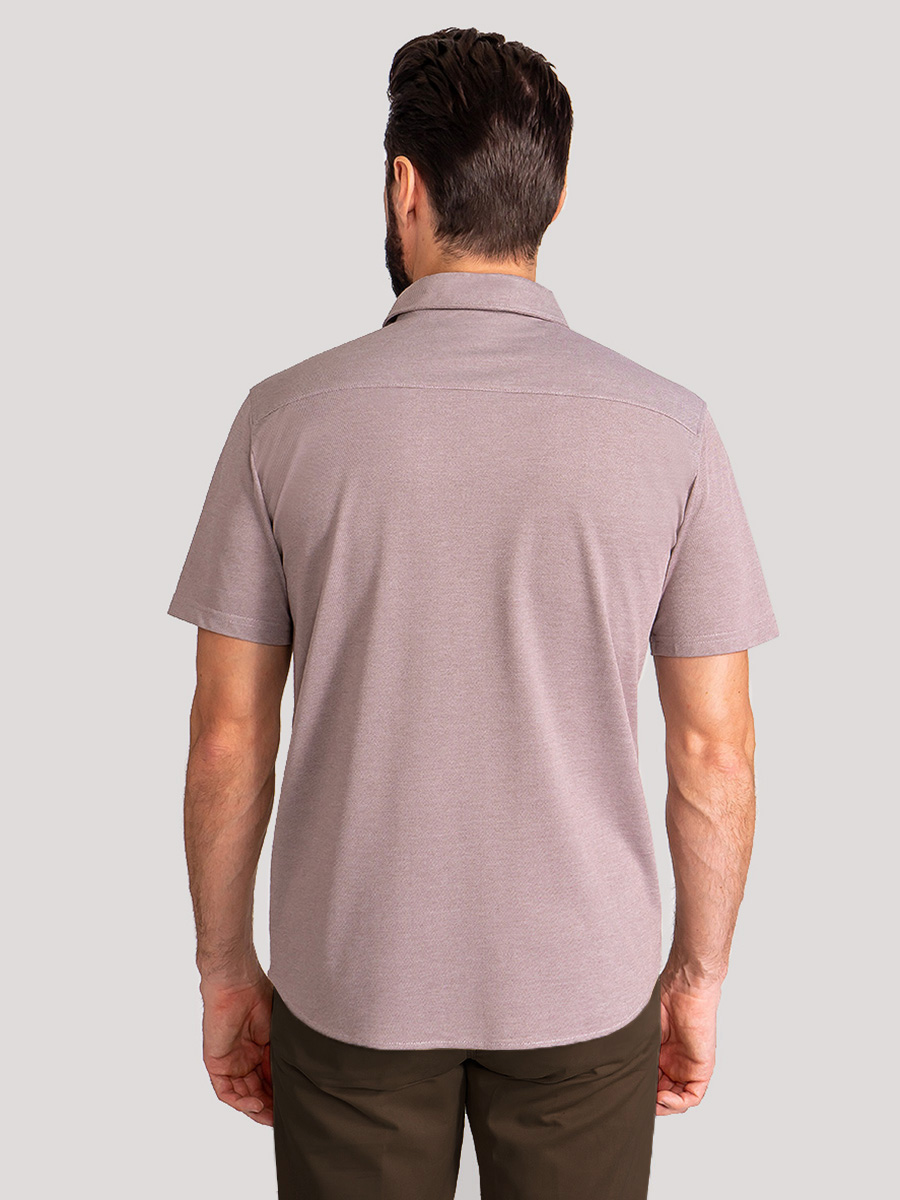 G143-RH03-29 (т.бежевый) Батник мужской трикотажный короткий рукав