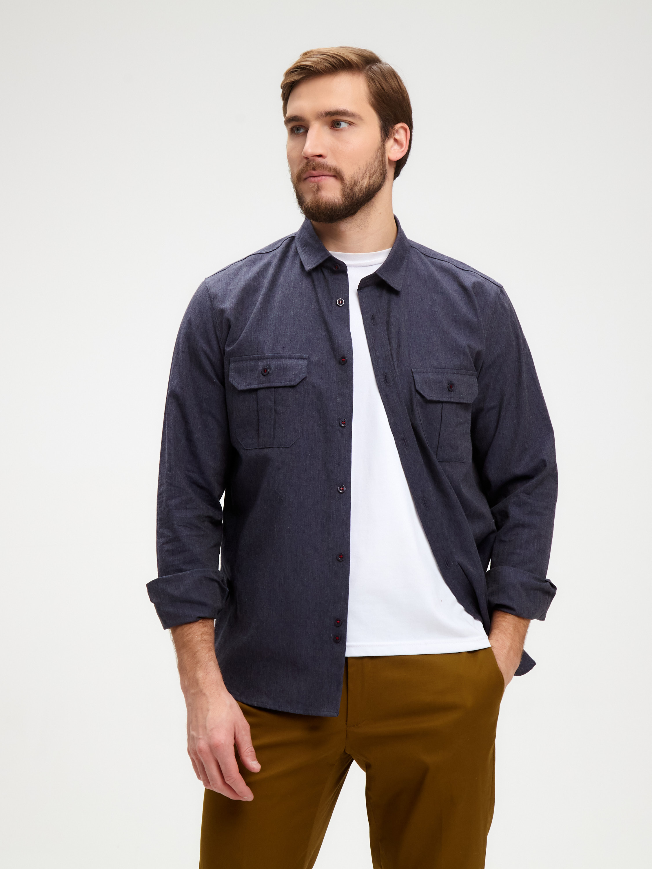 S333/231/9228/ZN/P/1p Сорочка мужская длинный рукав