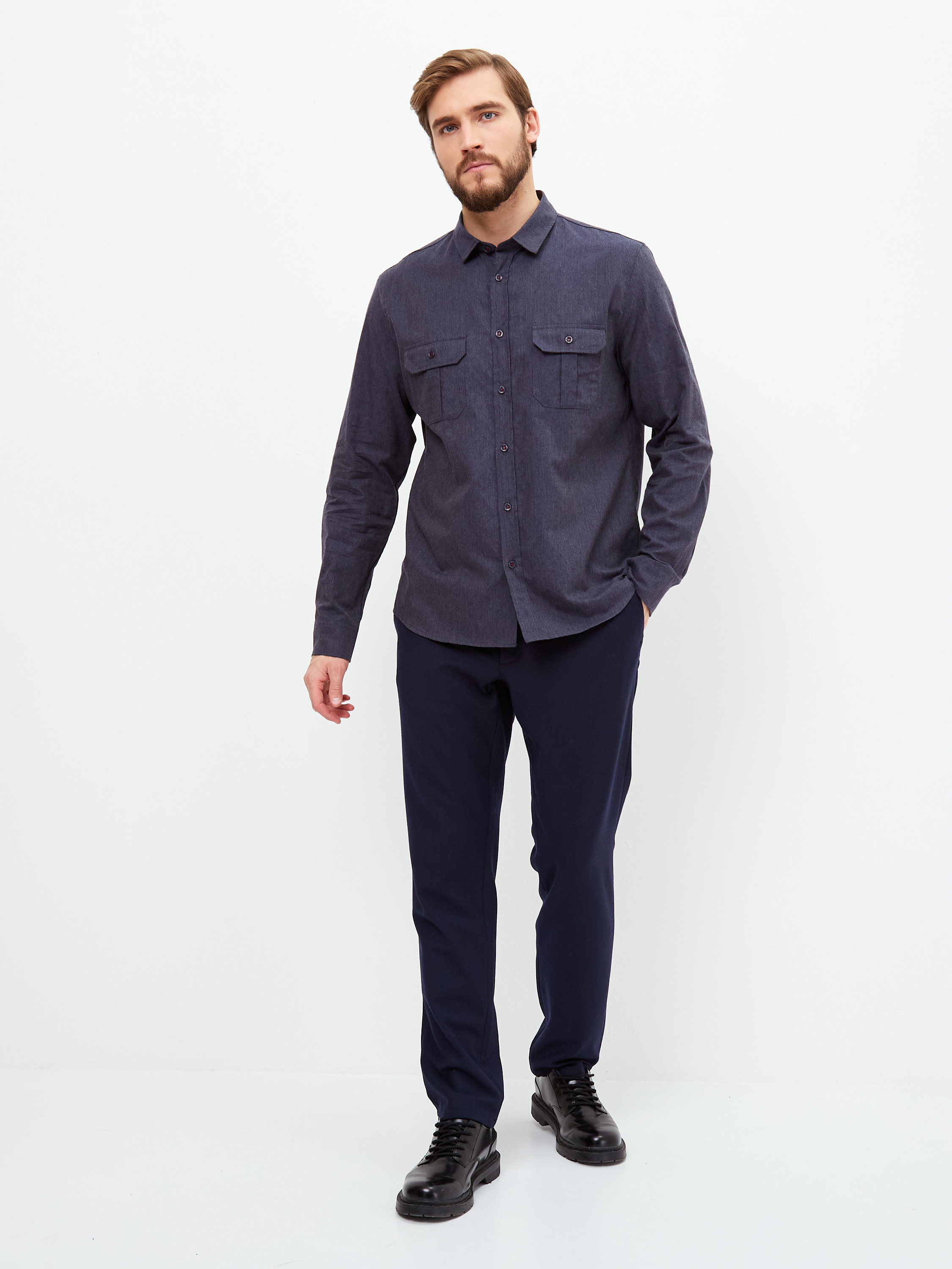 S333/231/9228/ZN/P/1p Сорочка мужская длинный рукав