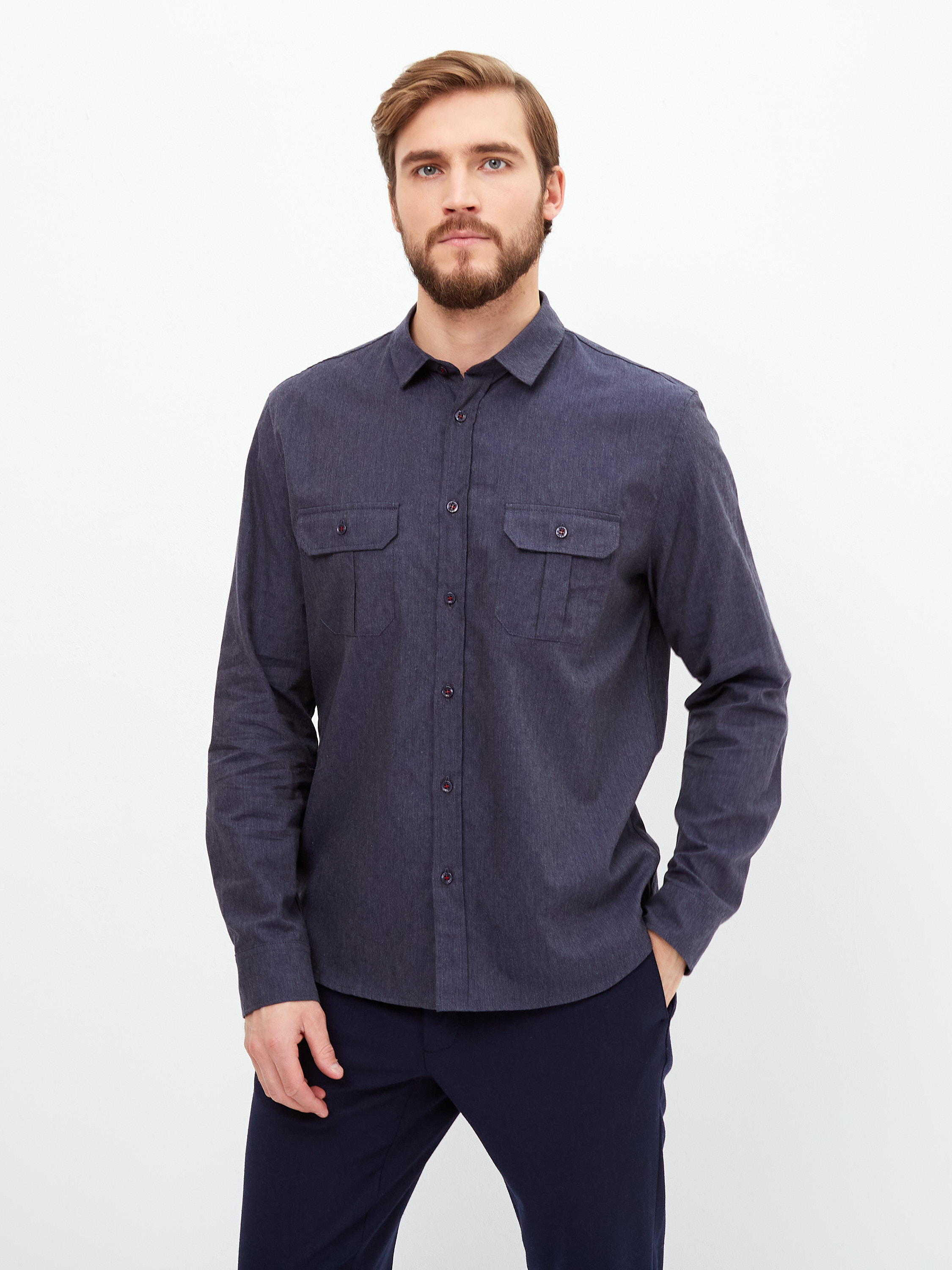 S333/231/9228/ZN/P/1p Сорочка мужская длинный рукав