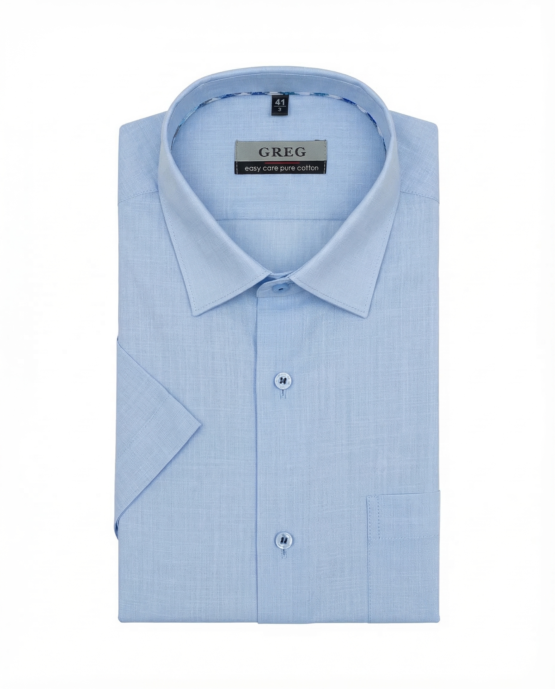 210/201/FLAM/4p Сорочка мужская короткий рукав