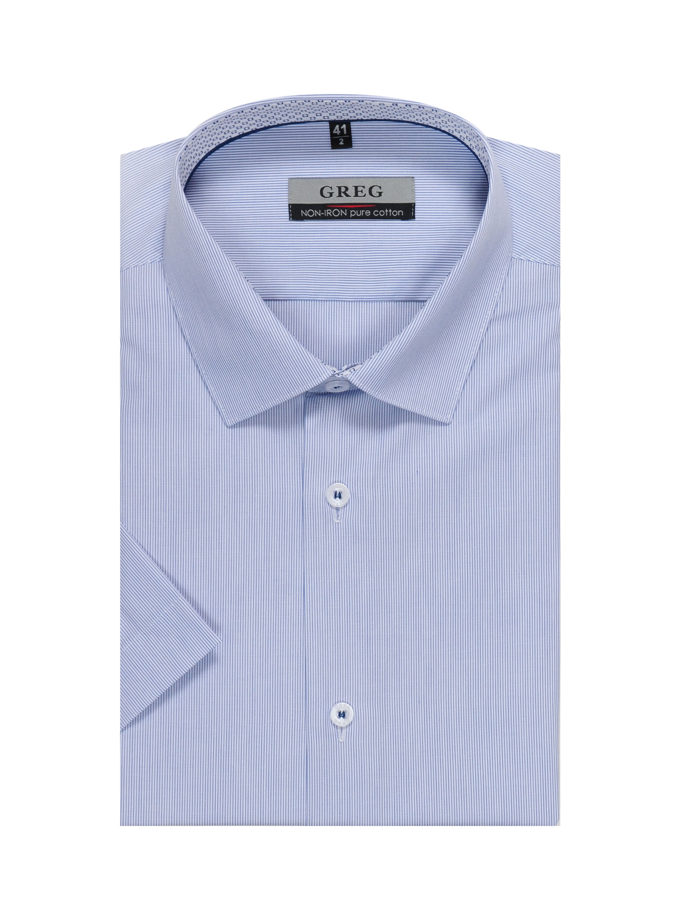 121/201/2243/Z/1p Сорочка мужская короткий рукав