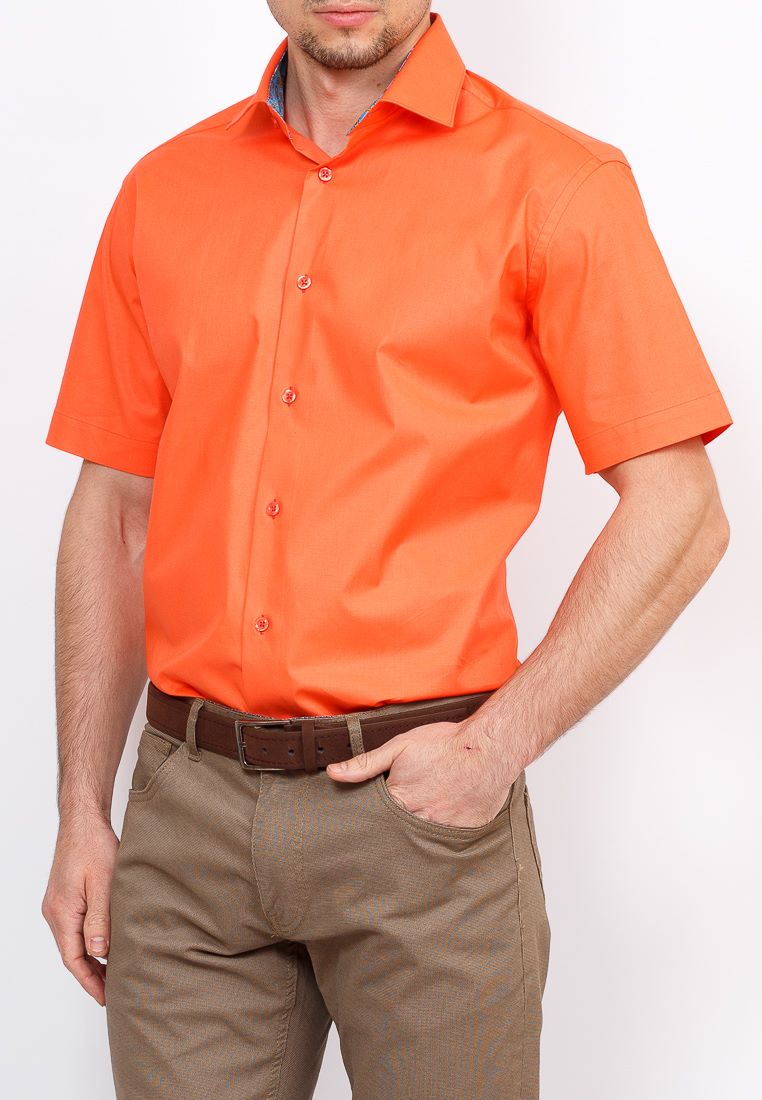 Gb610/107/Z/1 STRETCH Сорочка мужская короткий рукав