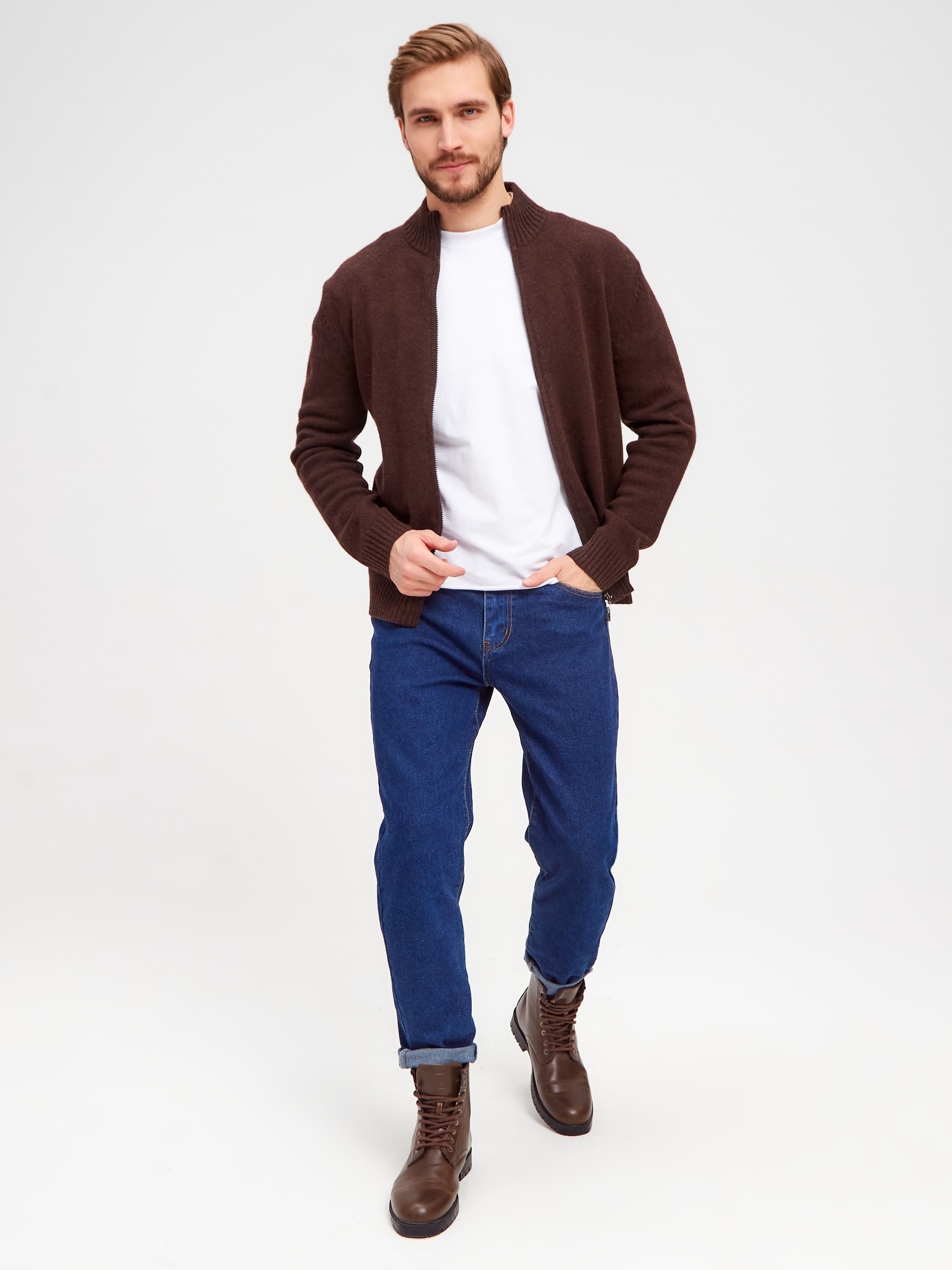 G139-07 (беж./корич.) Жакет мужской