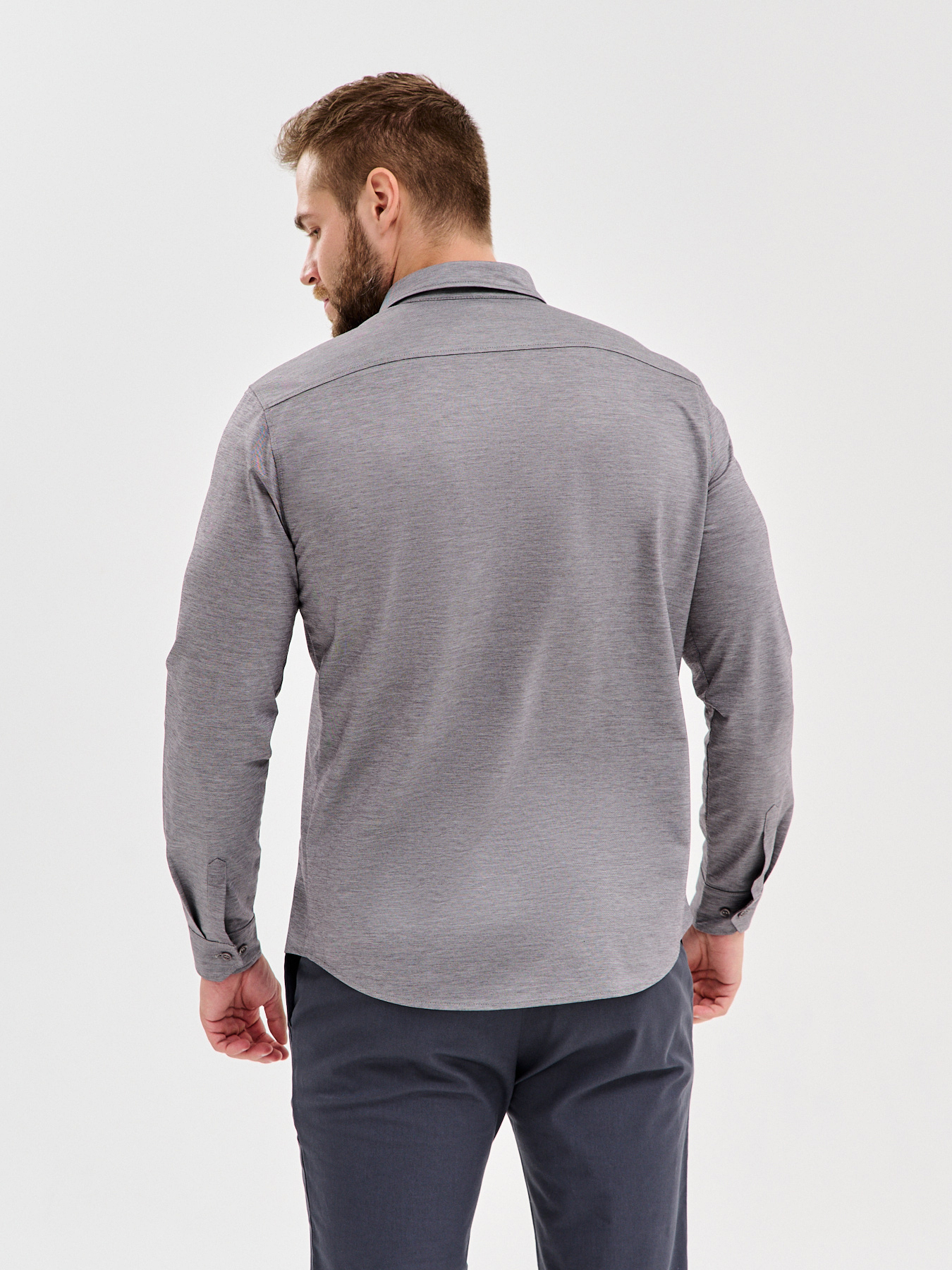 SK313/131/1637/ZN Сорочка мужская длинный рукав