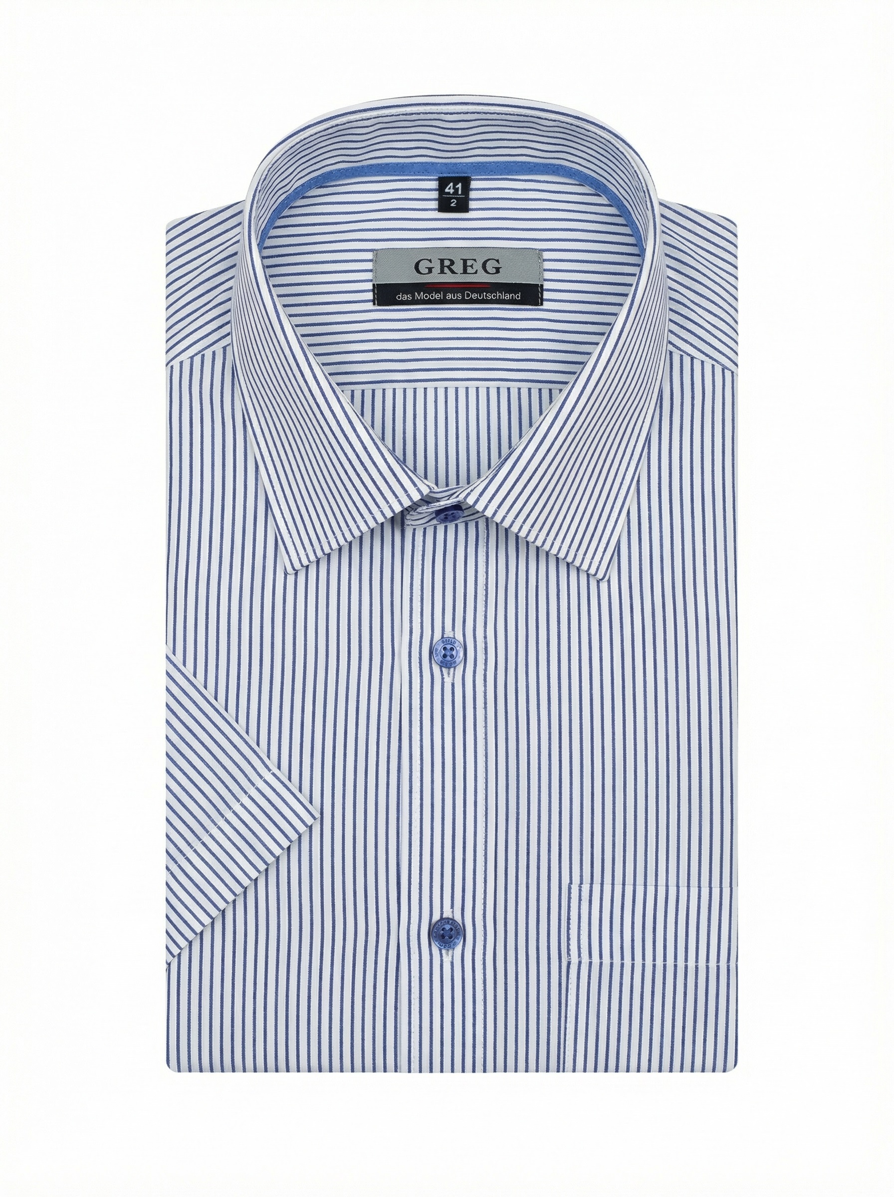 121/209/7489/Z/1p Сорочка мужская короткий рукав