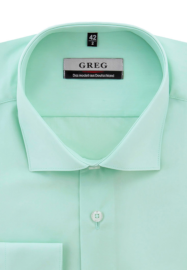 410/119/FR MINT_V Сорочка мужская длинный рукав