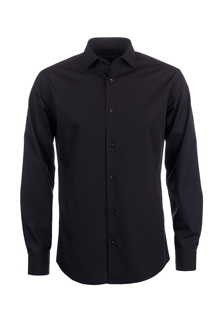 340/139/BLK/Z Сорочка мужская длинный рукав