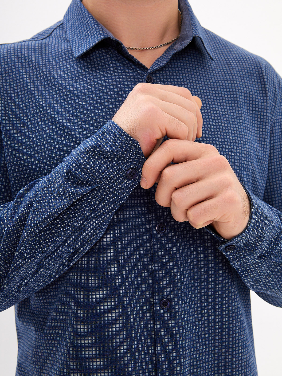 SK234/131/6954/ZN/1 Рубашка трикотажная мужская