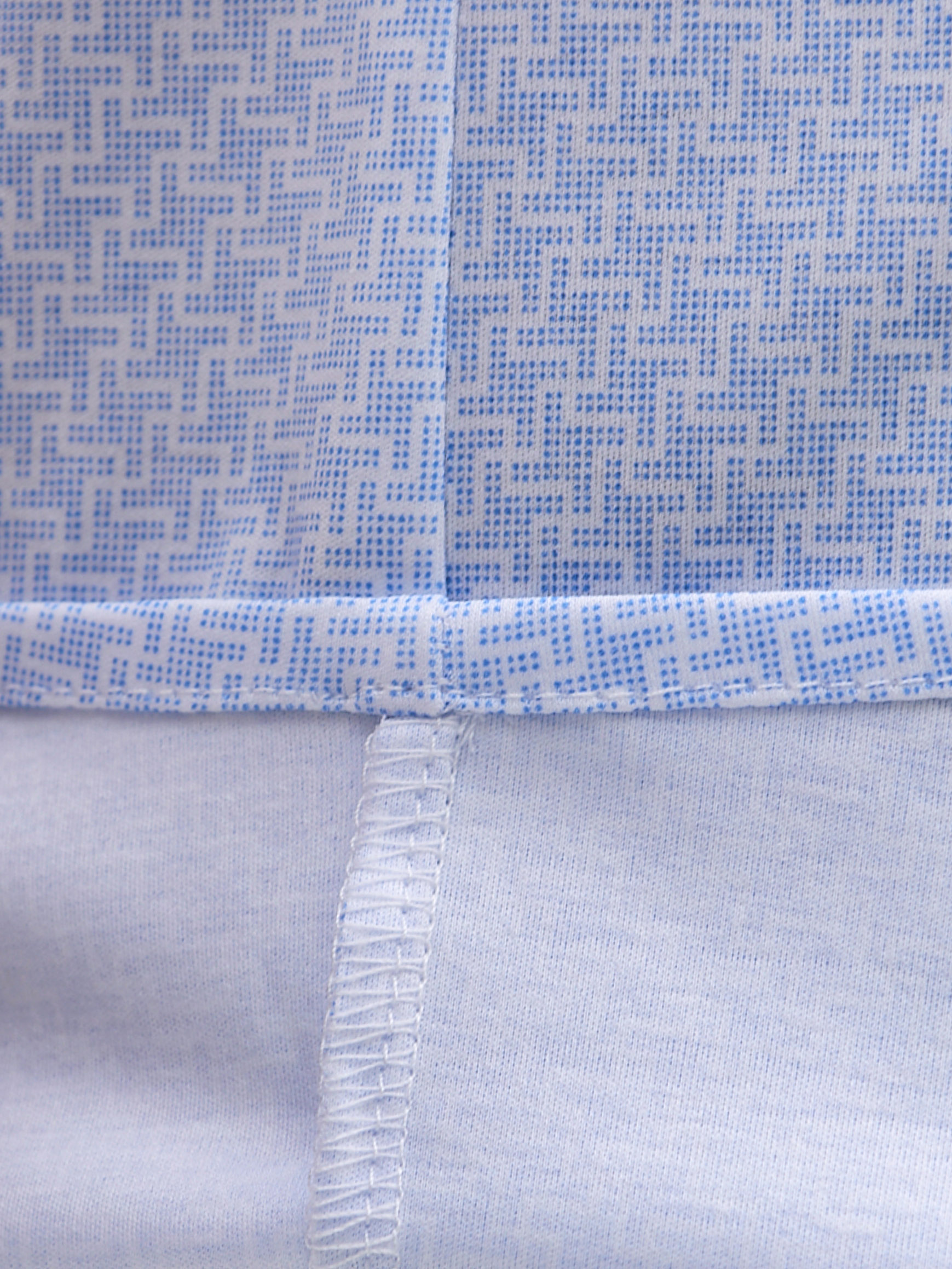 G143-TD-LT4624 (голубой) Рубашка мужская короткий рукав