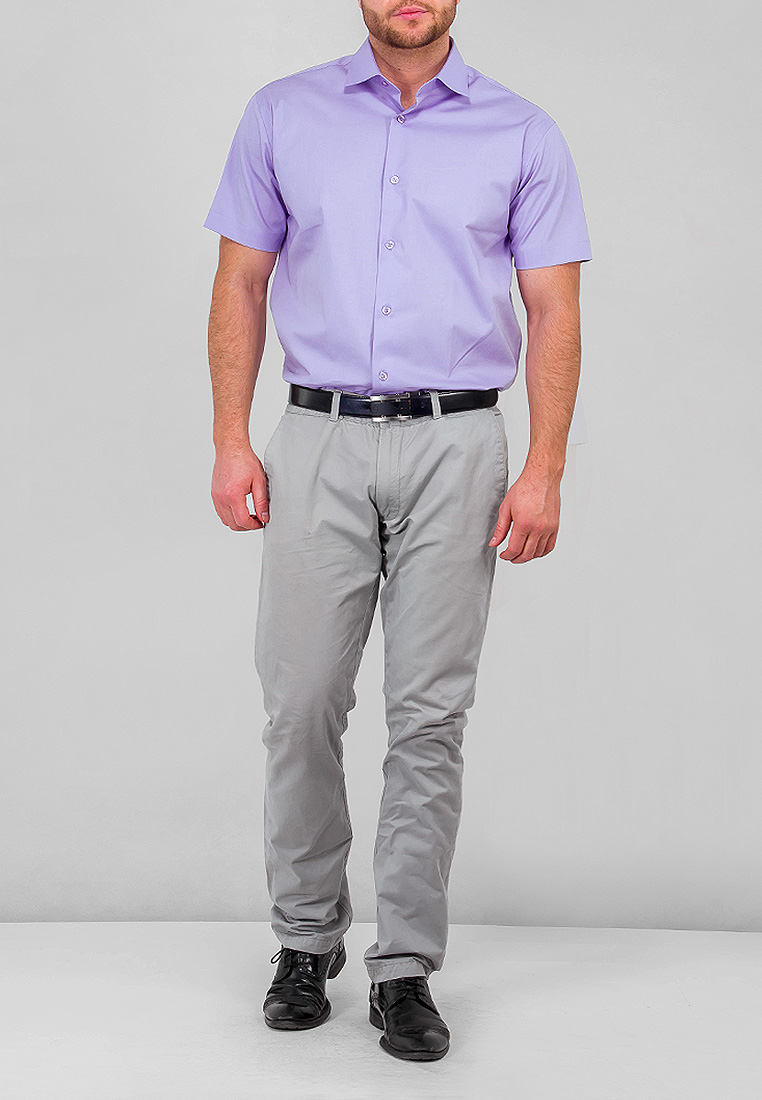 720/107/3823/Z STRETCH Сорочка мужская короткий рукав