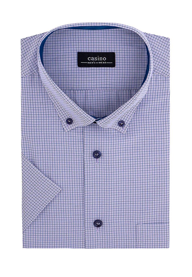 c724/057/8032/b/1 Сорочка мужская короткий рукав (в упаковке 12 шт)