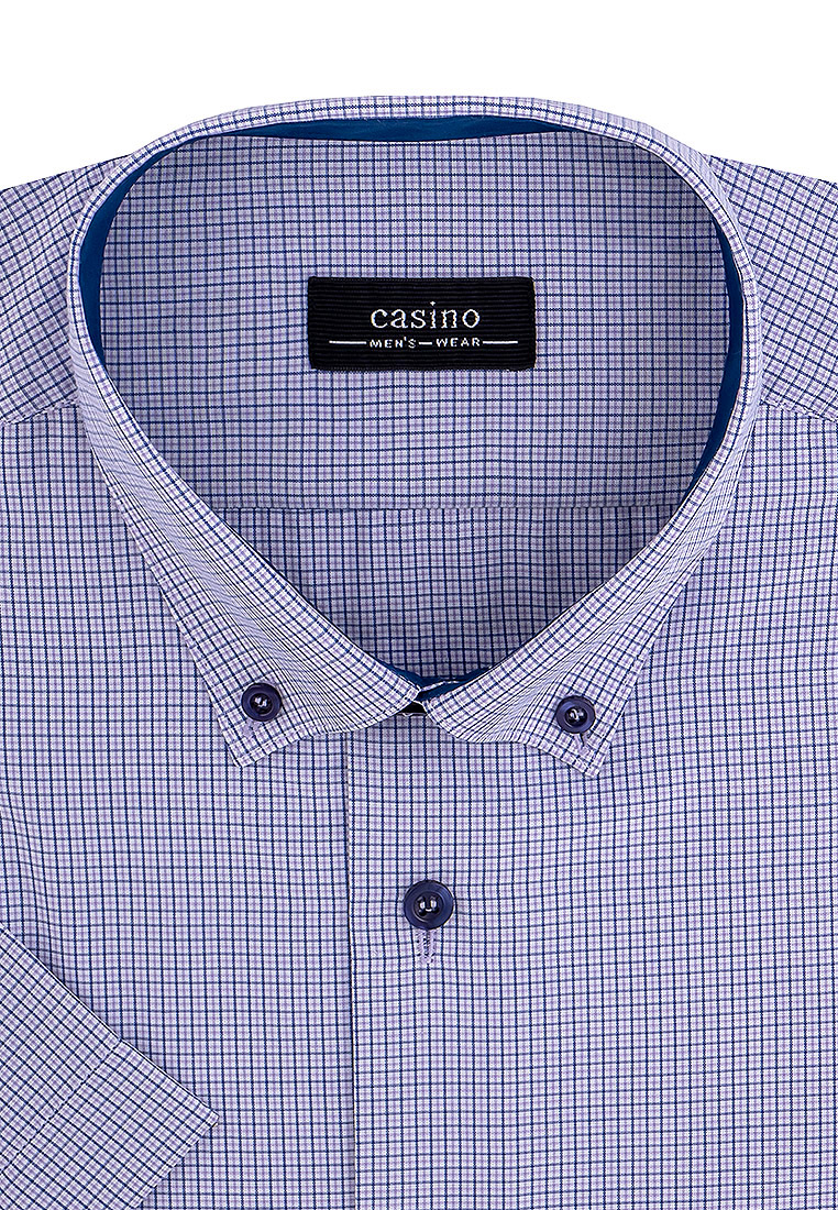 c724/057/8032/b/1 Сорочка мужская короткий рукав (в упаковке 12 шт)