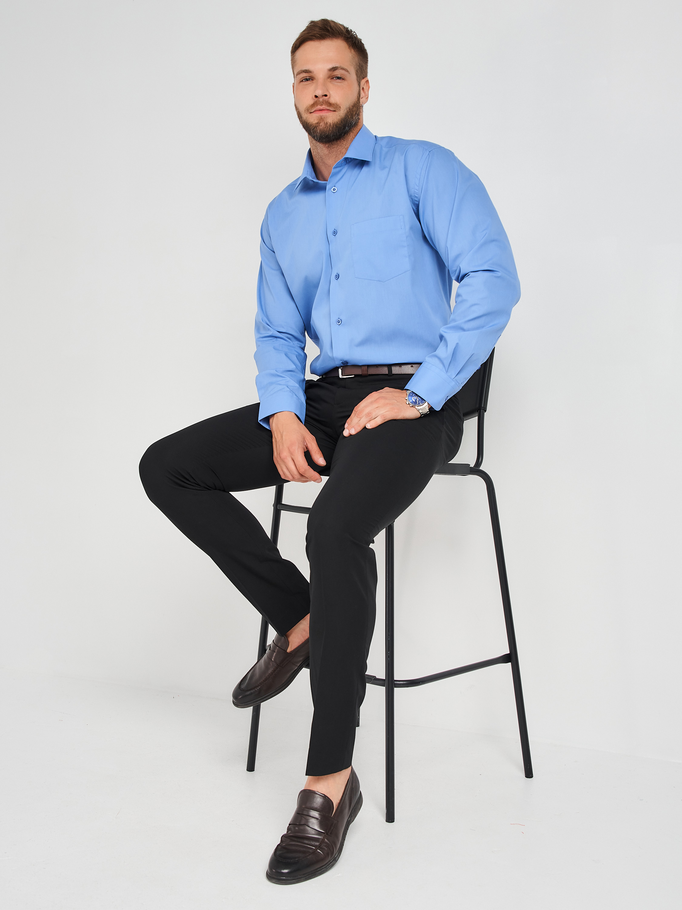 c220/157/004 Сорочка мужская длинный рукав