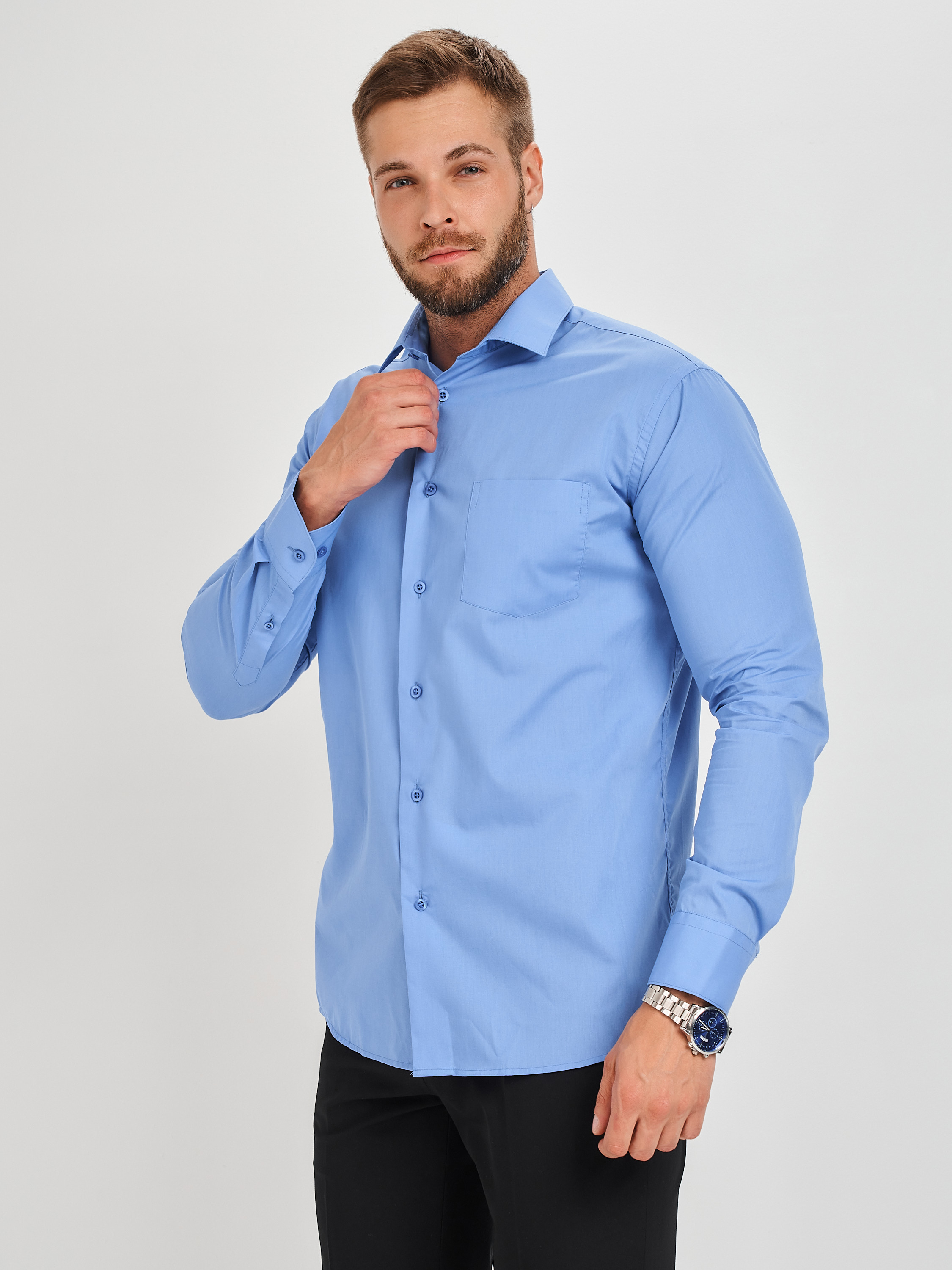 c220/157/004/Z Сорочка мужская длинный рукав