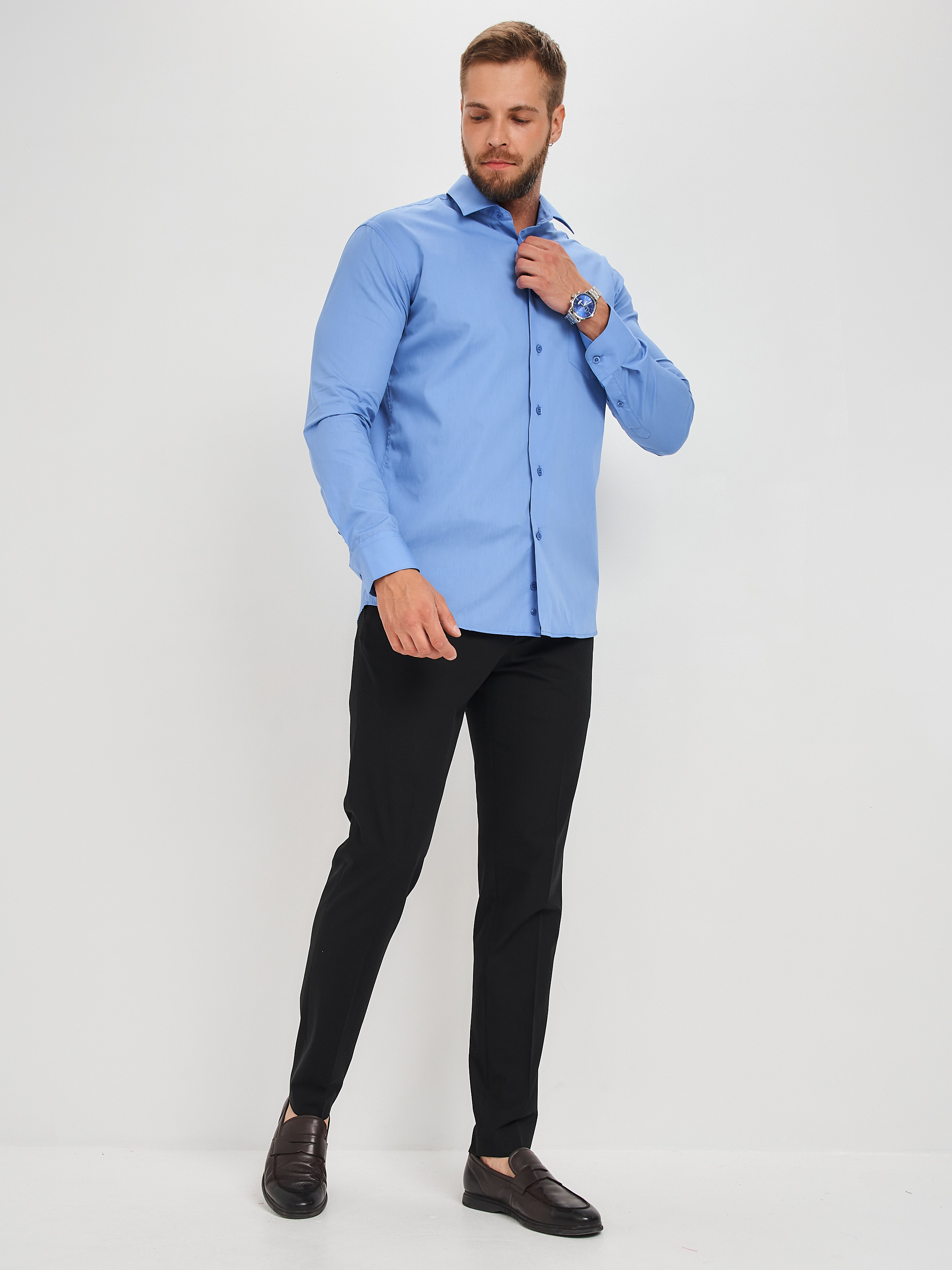 c220/157/004/Z Сорочка мужская длинный рукав