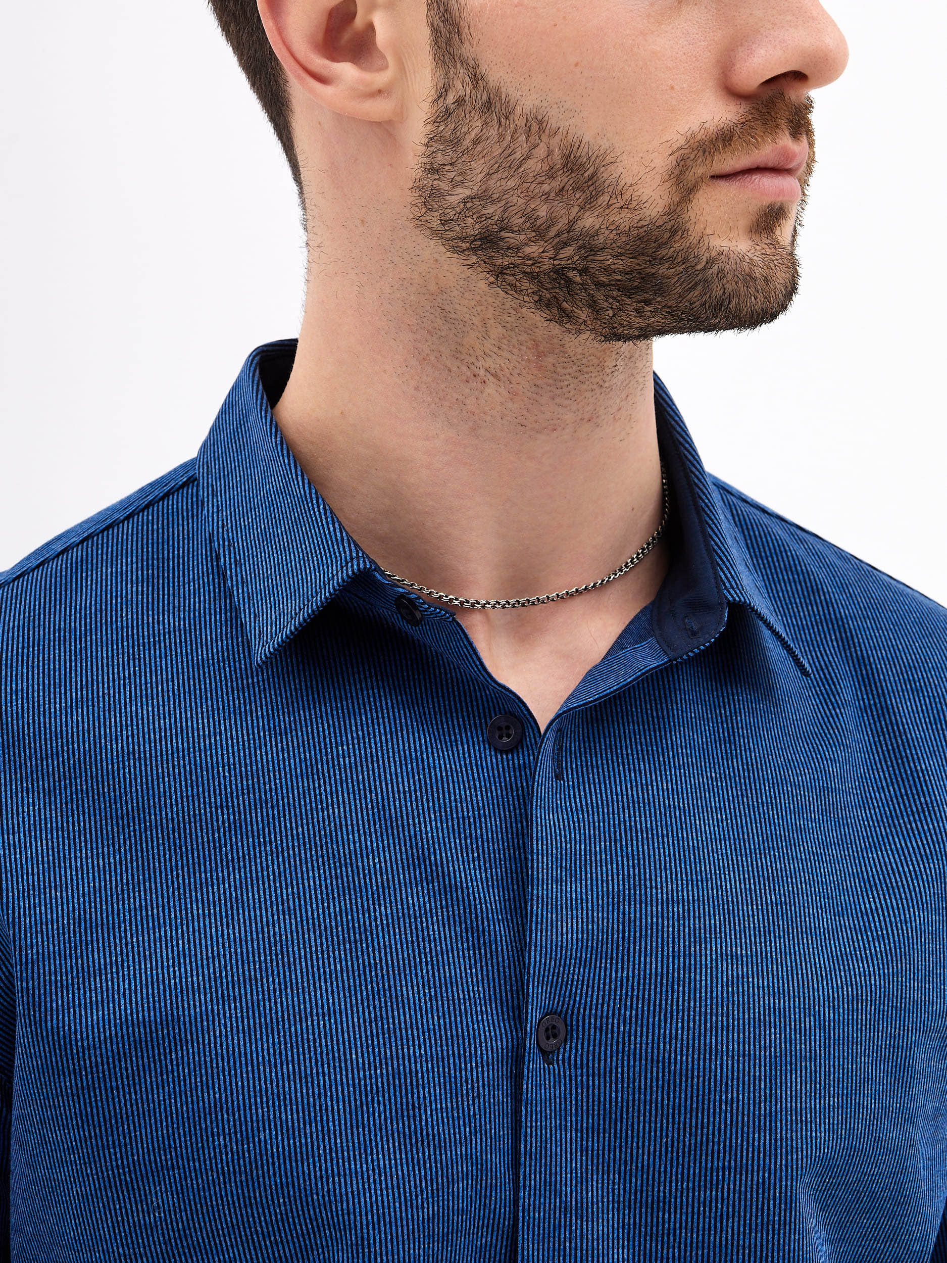 SK221/131/6953/ZN/1 Рубашка трикотажная мужская