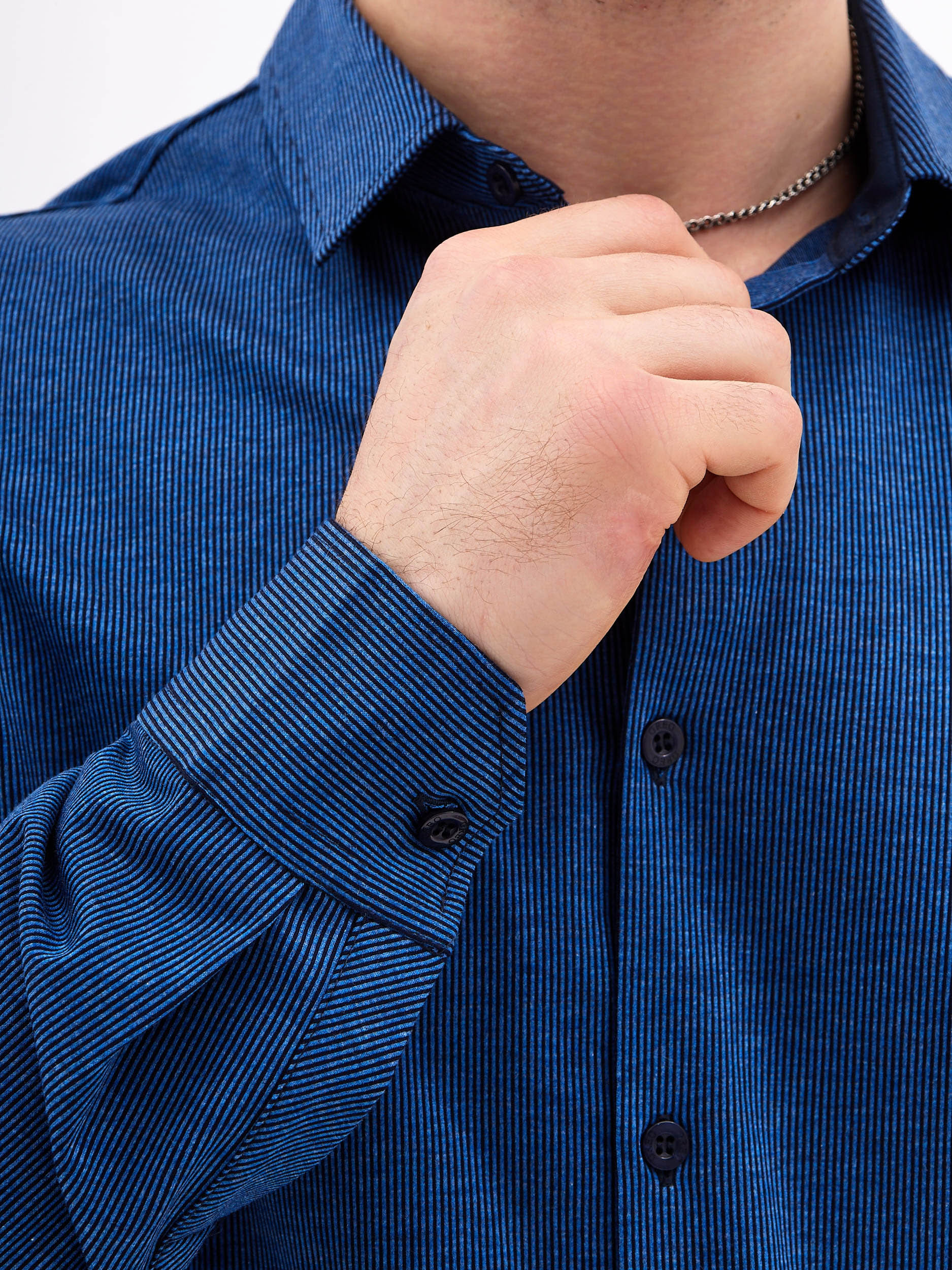 SK221/131/6953/ZN/1 Рубашка трикотажная мужская