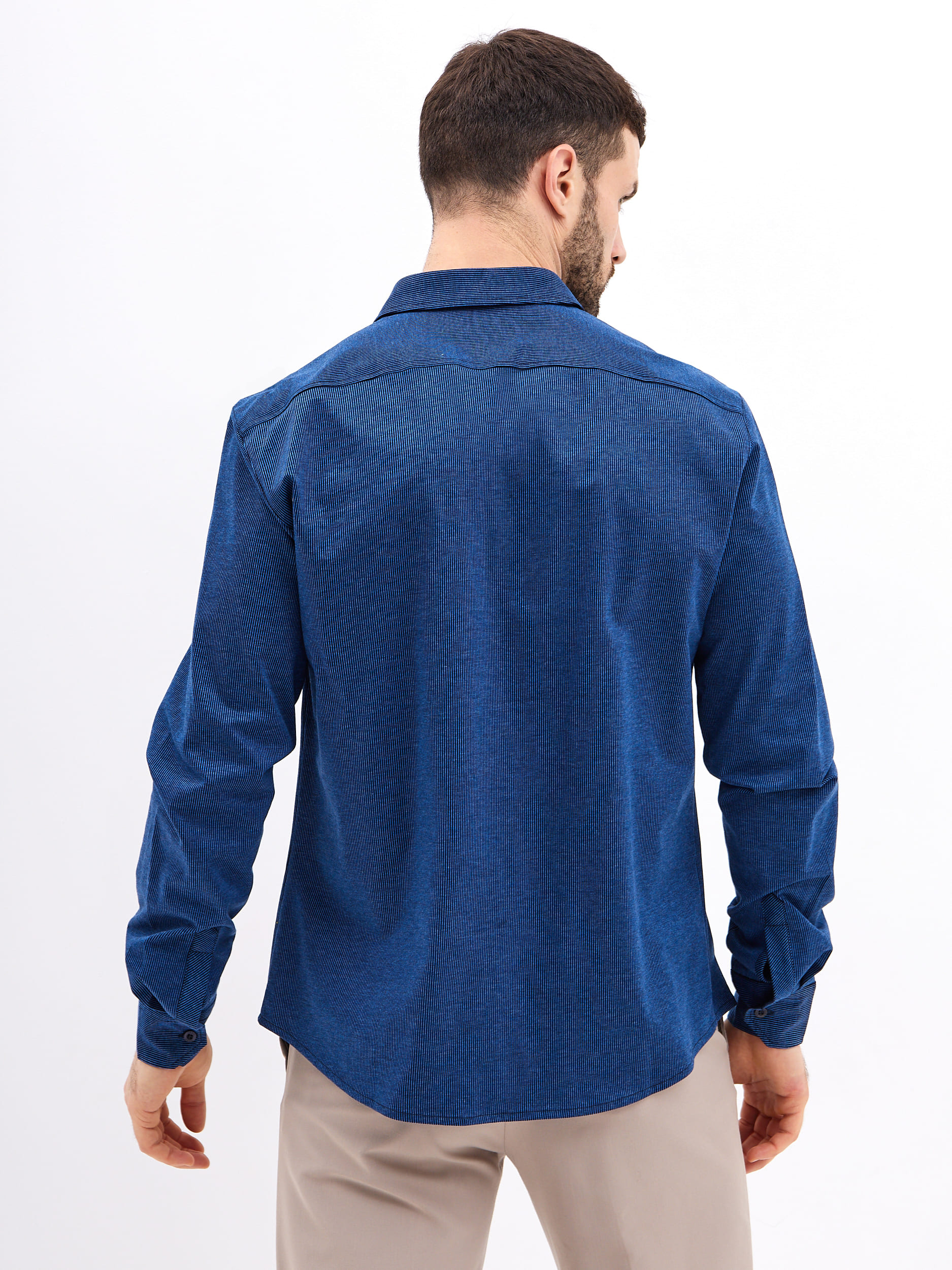 SK221/131/6953/ZN/1 Рубашка трикотажная мужская