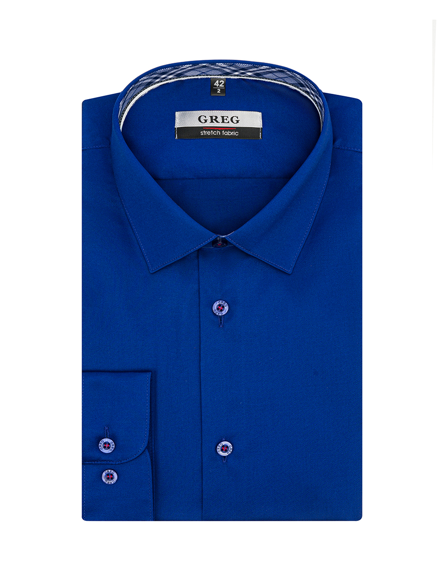 230/237/1365/ZN/1p STRETCH Сорочка мужская длинный рукав