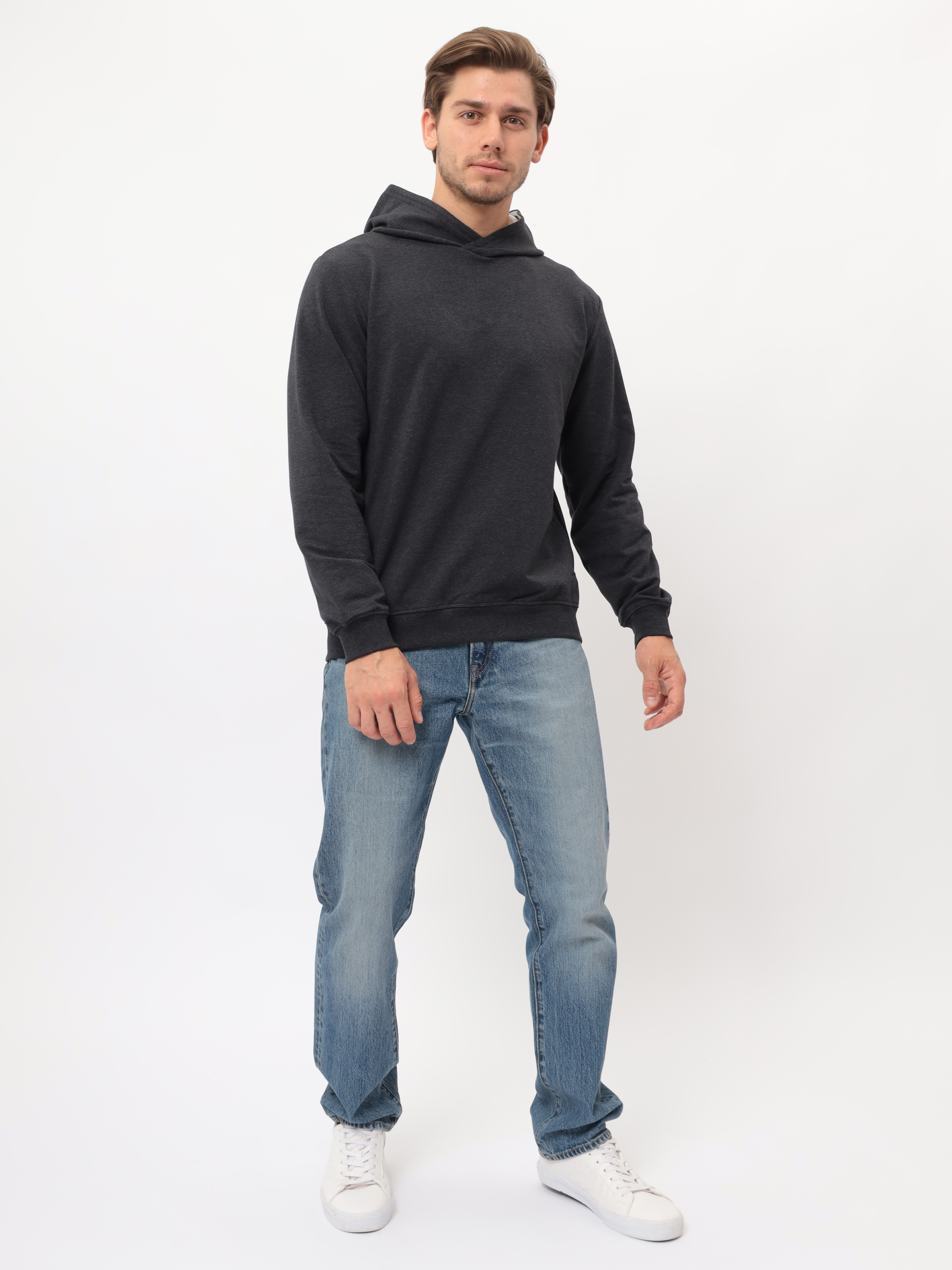 G172-OZ02-30 (антрацит м.) Худи мужское