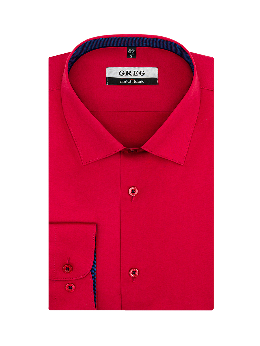 630/237/2889/ZN/1p STRETCH Сорочка мужская длинный рукав