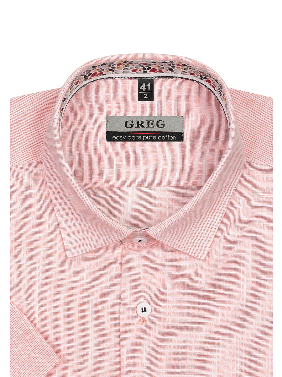 520/201/FL/Z/1p Сорочка мужская короткий рукав