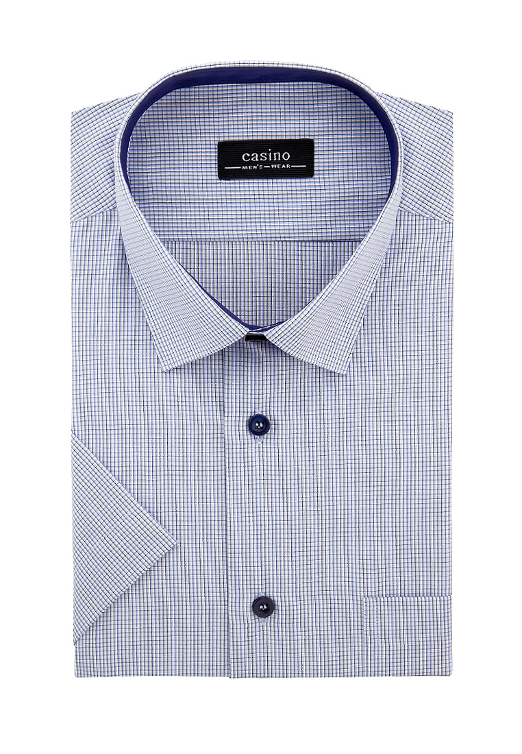 c214/057/2977/Z/1 Сорочка мужская короткий рукав (в упаковке 12 шт)