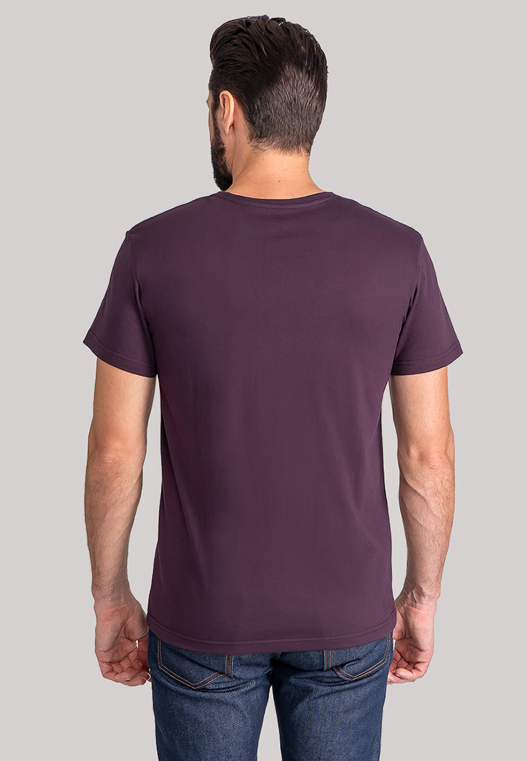 G146-RD-7020 (фиолет) Футболка мужская короткий рукав