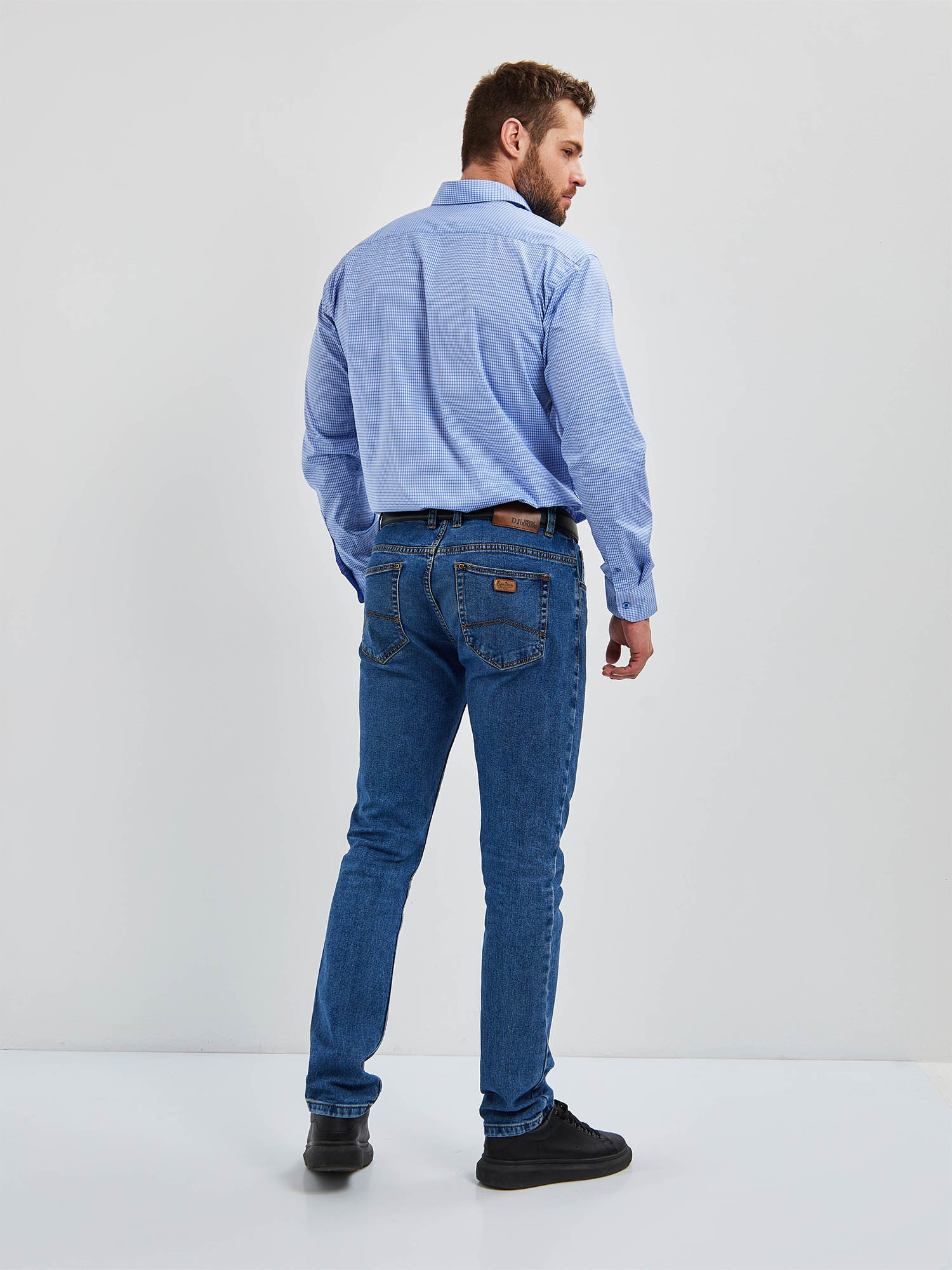 215/118/0099/1p STRETCH Сорочка мужская длинный рукав