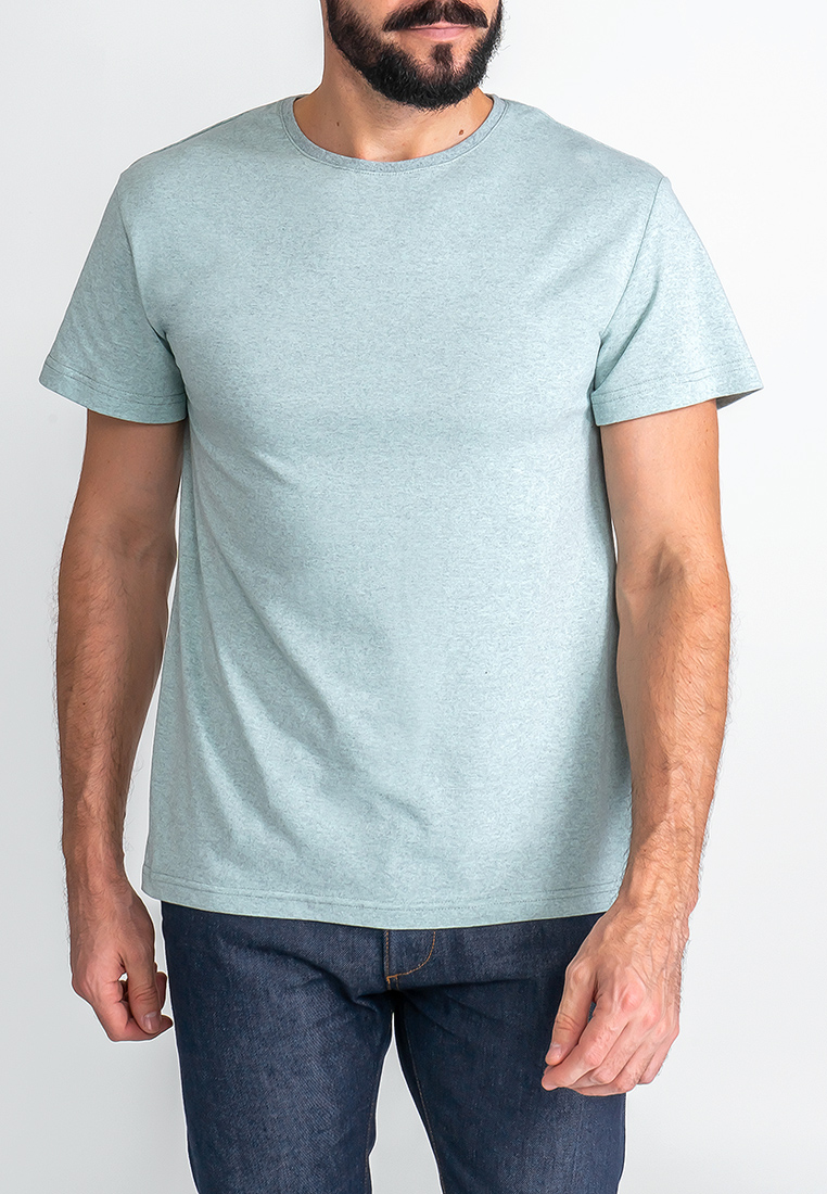 G145-RM-8002_R (мята м.) Футболка мужская короткий рукав