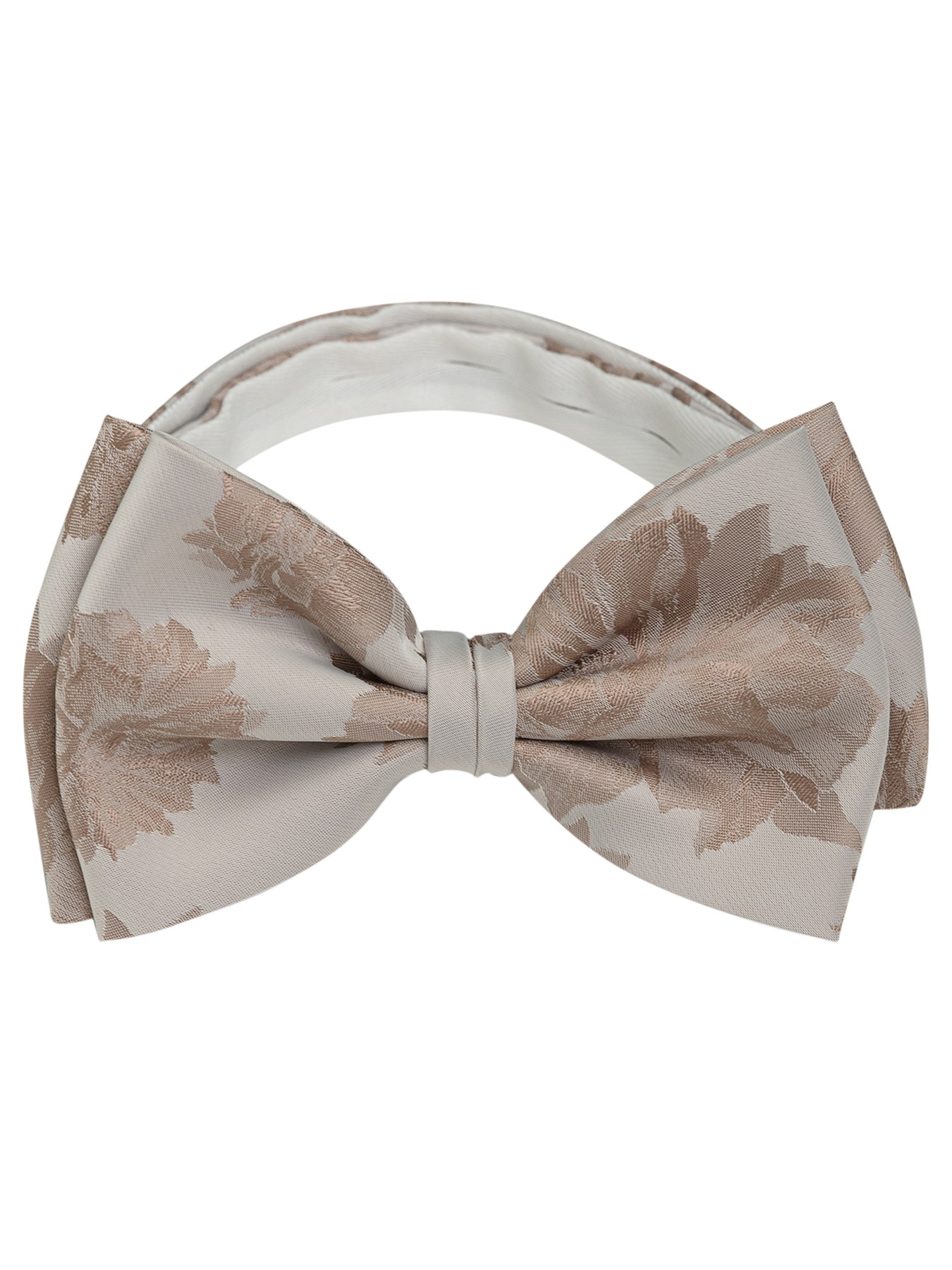 Casino-poly бежевый 512.1.636 Галстук-бабочка мужской