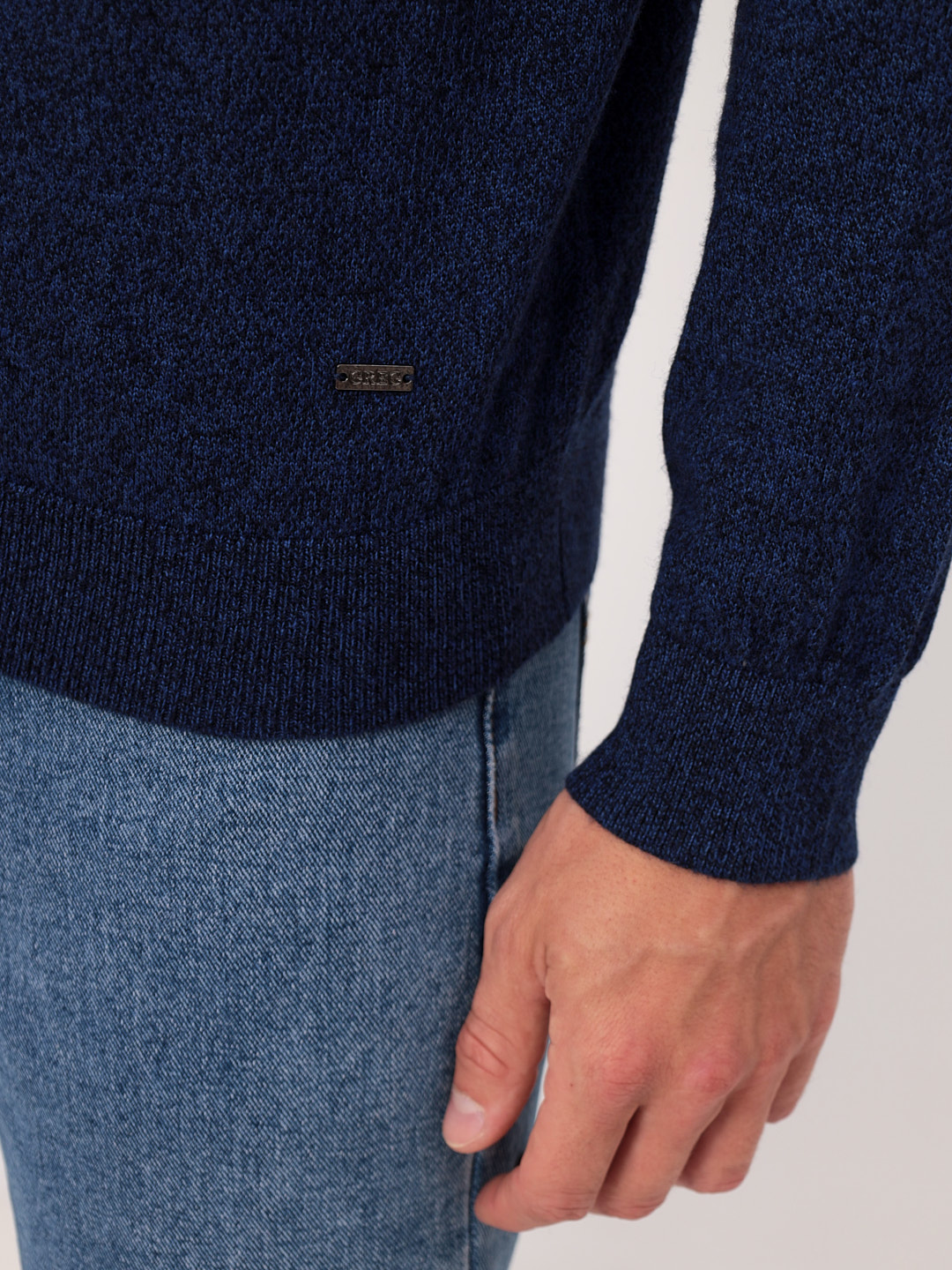 G122-DA531 синий/голубой Джемпер мужской